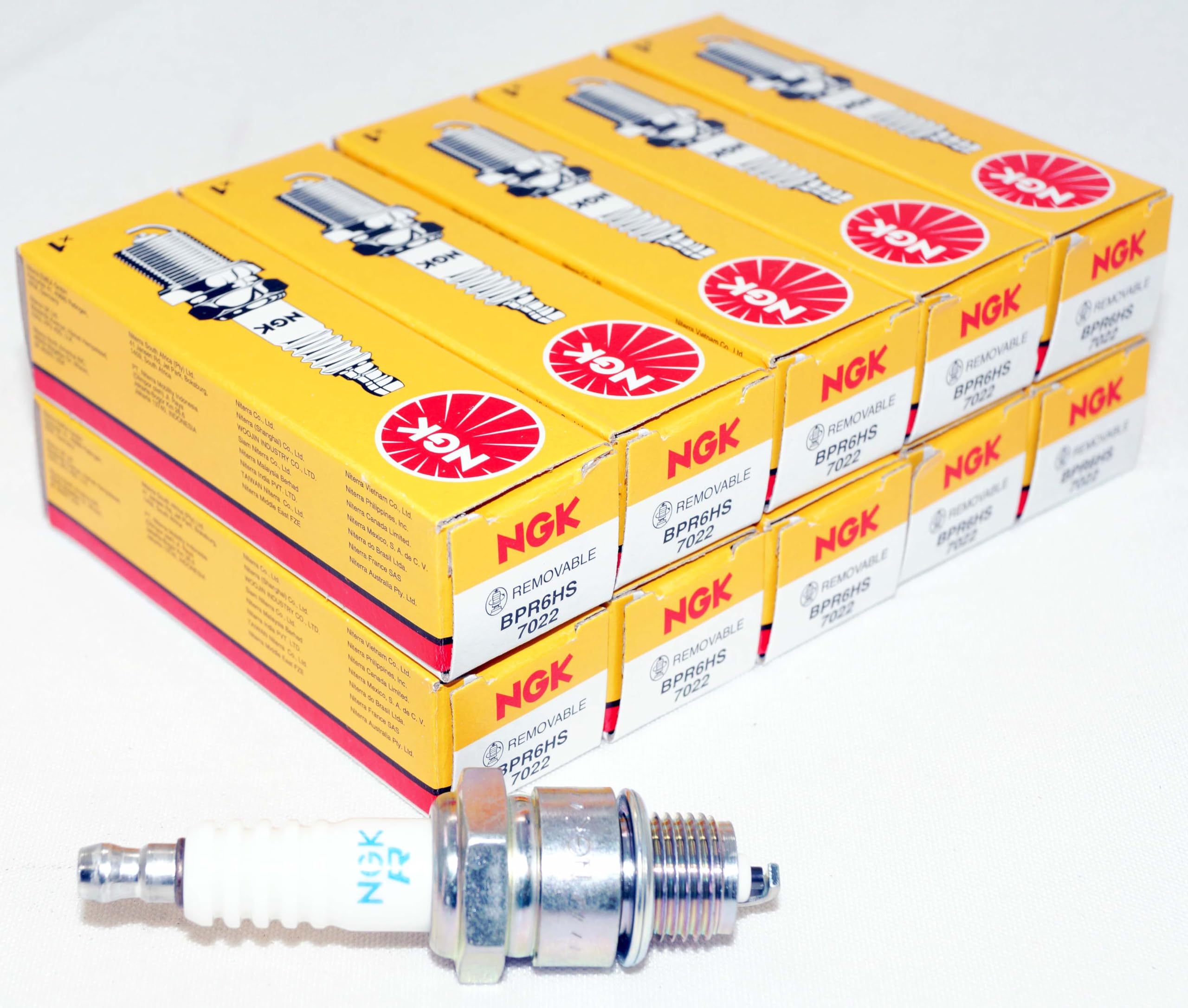 NGK Spark Plug BPR6HS 10 Pack