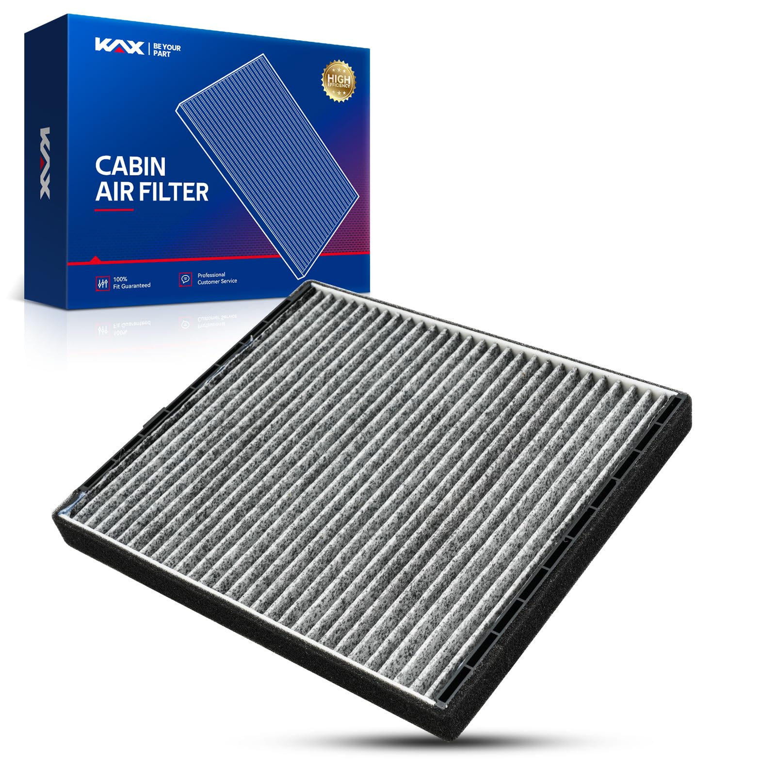 Kax Cabin Air Filter, Cf10546 Replacement For Chevy Aveo 1.6L 2004-2011, Chevy Aveo5 1.6L 2007-2011,G3 1.6L 2009-2010, Strong Ad