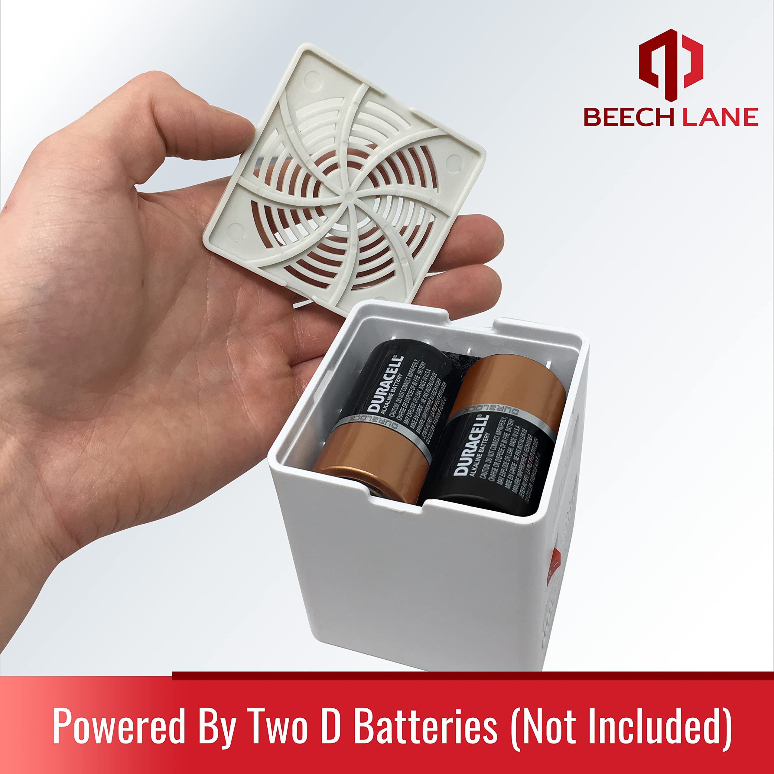 Beech Lane Rv Fridge Fan, Patented, High Power 3,000 Rpm Motor, Easy On And Off Switch, Multiple Side Vents Increase Airflow, Durable Construction, Efficiently Cools Refrigerator (Natural)