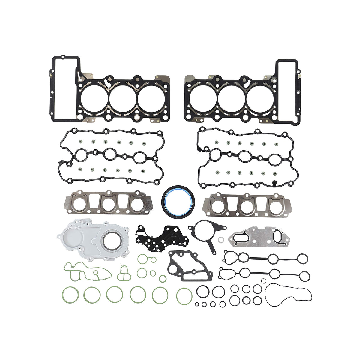 Dnj Fgs8014 Full Gasket Sealing Set For 2005-2009 / Audi / A4, A4 Quattro, A6, A6 Quattro / 3.2L / Dohc / V6 / 24V / 3123Cc / Bk