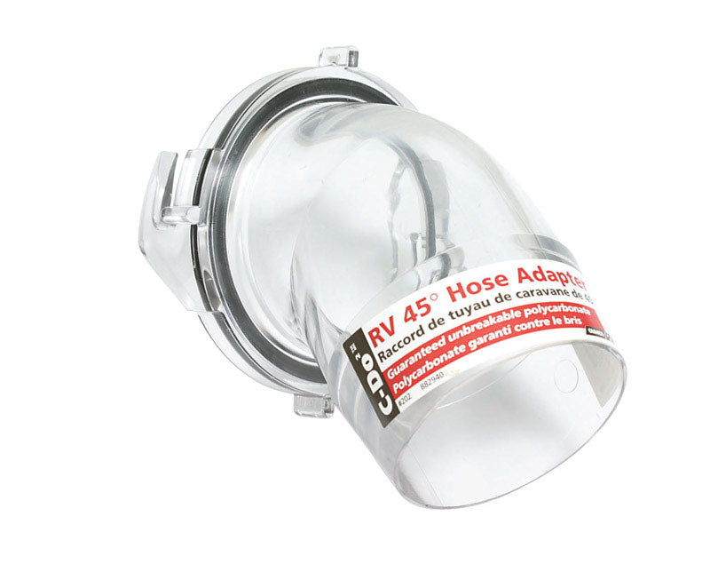 Clear Sewer Hose Adapter(Pack Of 1)