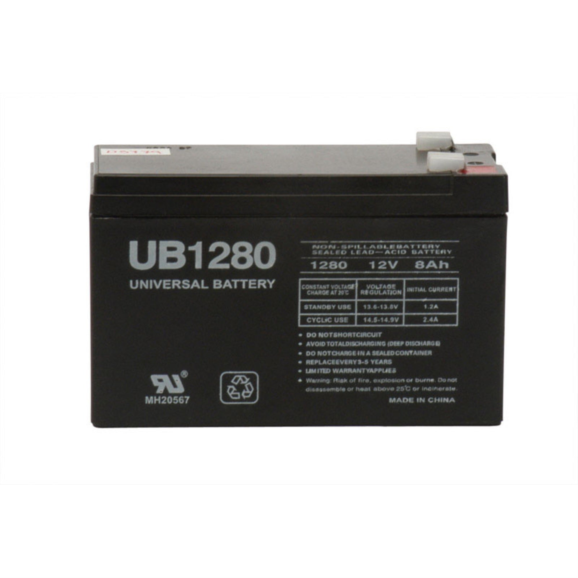 BATTERY SLA UB1280 F2 (Pack of 2)
