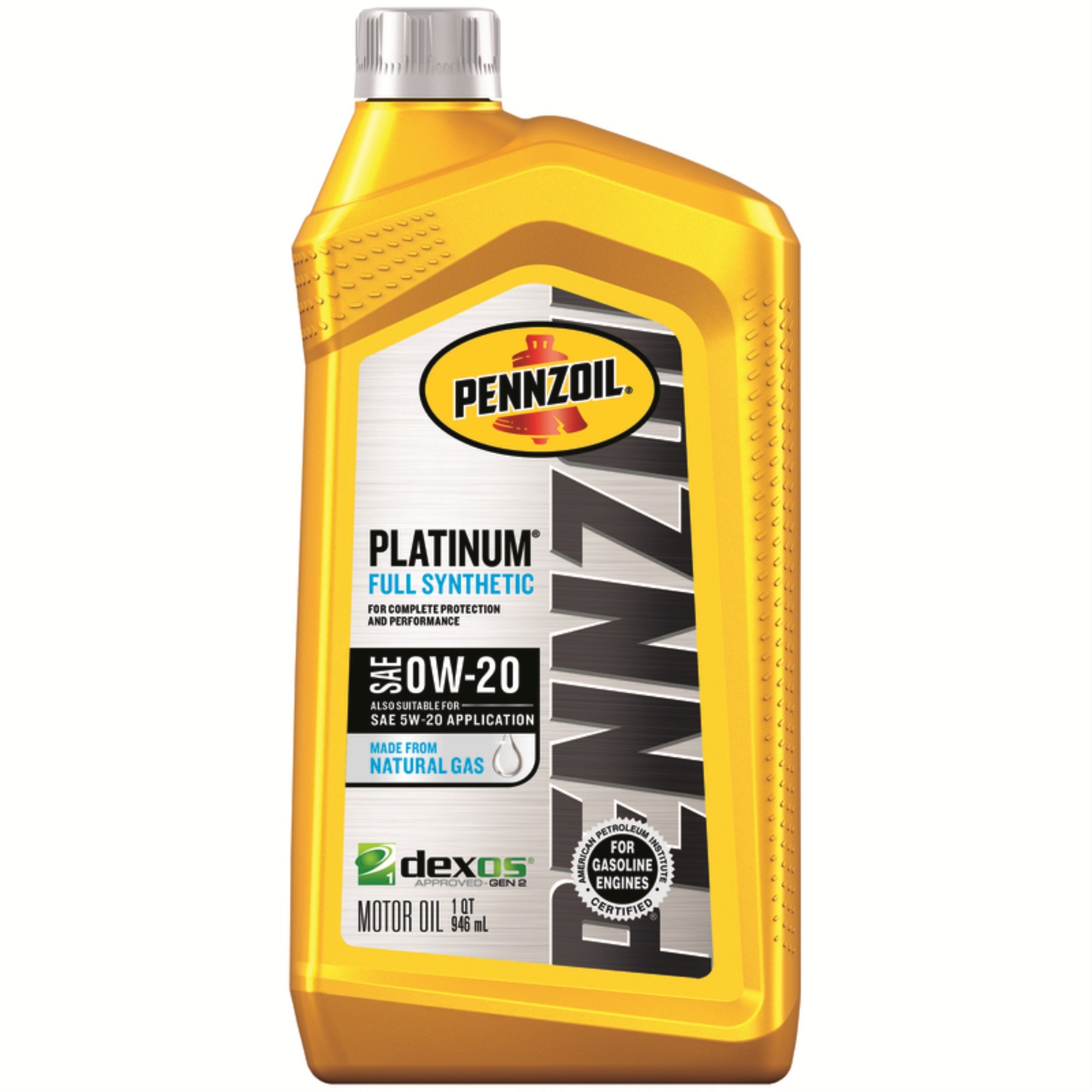 MOTOR OIL 0W20 SYN QT (Pack of 6)