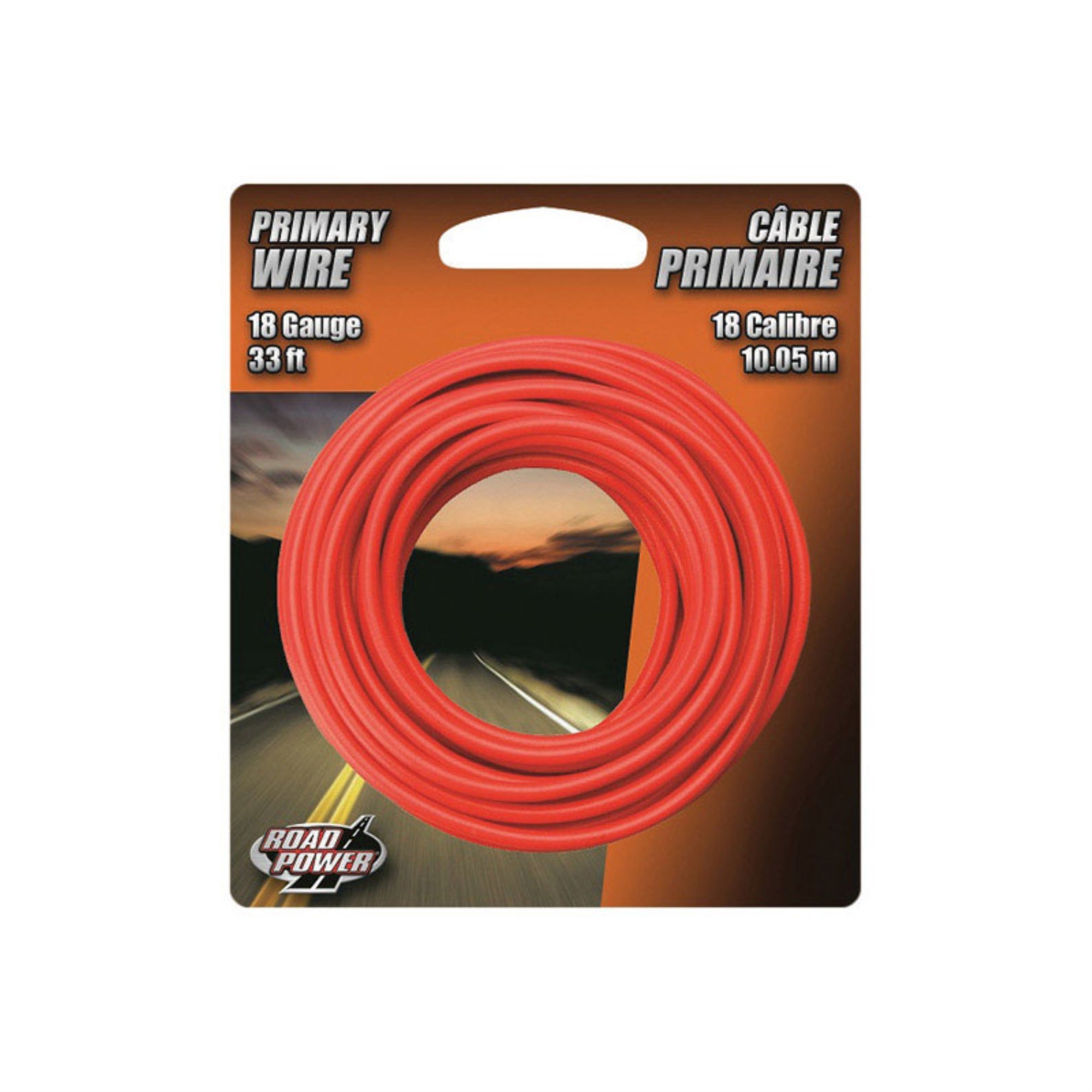 Wire Primary 18Ga33' Red (Pack Of 1)