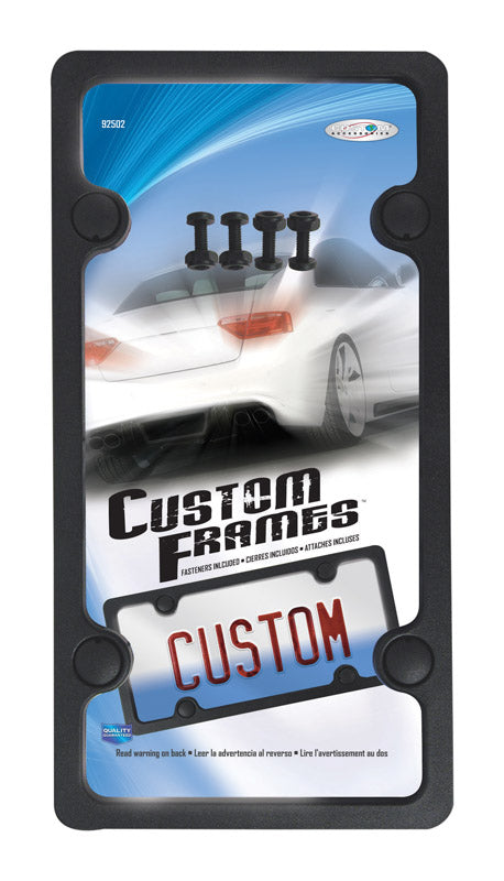 FRAME LICENSE BLACK (Pack of 1)