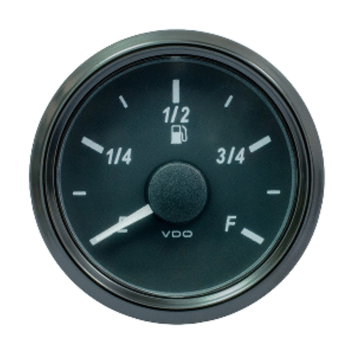 Vdo Singleviu 52Mm (2-1/16'') Fuel Level Gauge - E/F Scale 240-33 Ohm