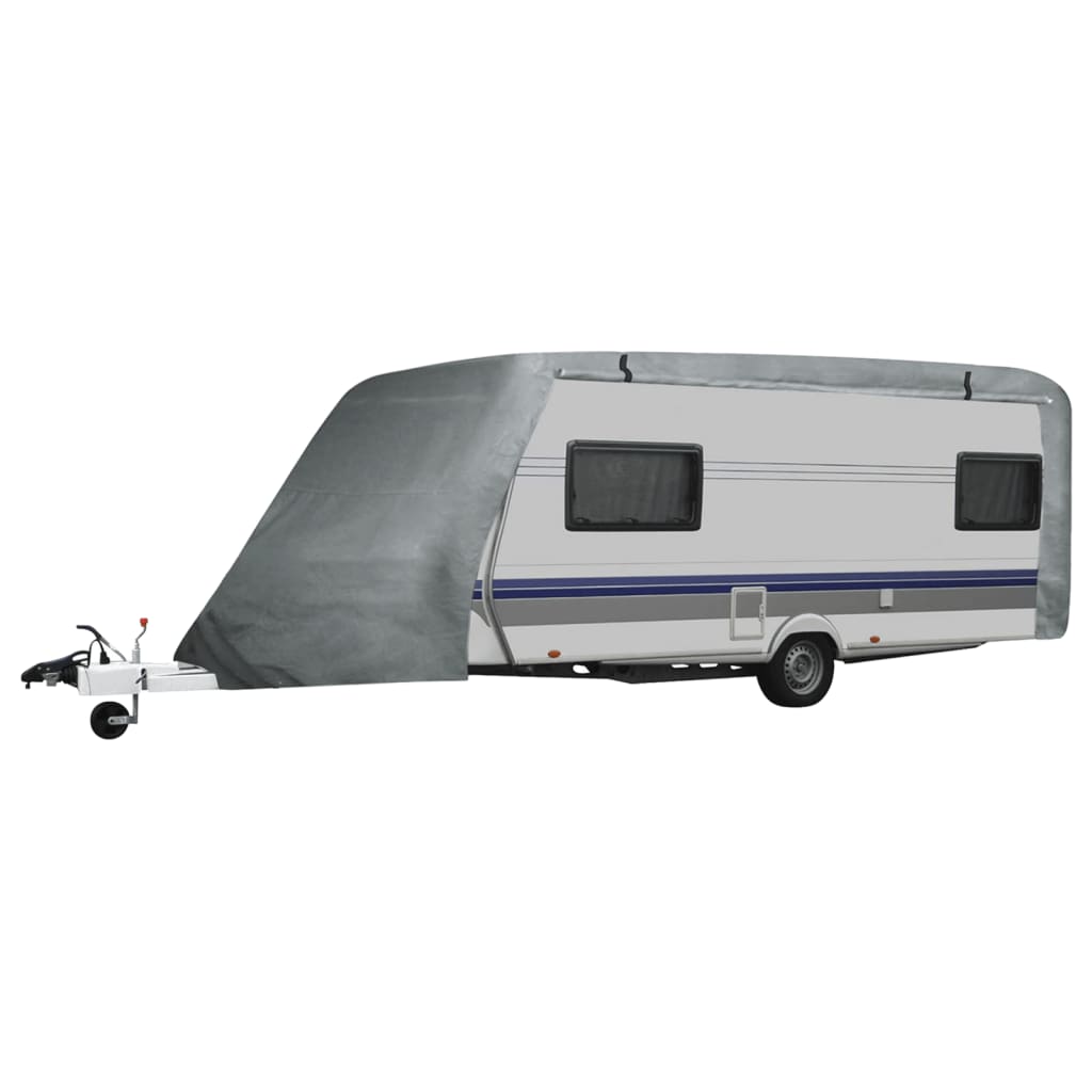 Vidaxl Caravan Cover Gray S