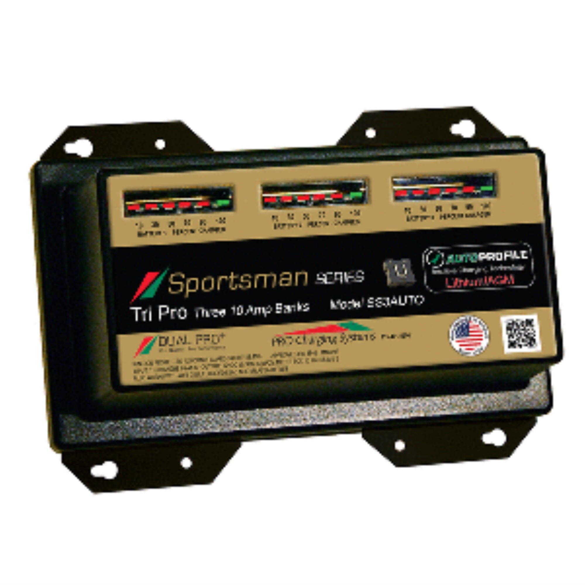 Dual Pro SS3 Auto 30A - 3-Bank Lithium/AGM Battery Charger