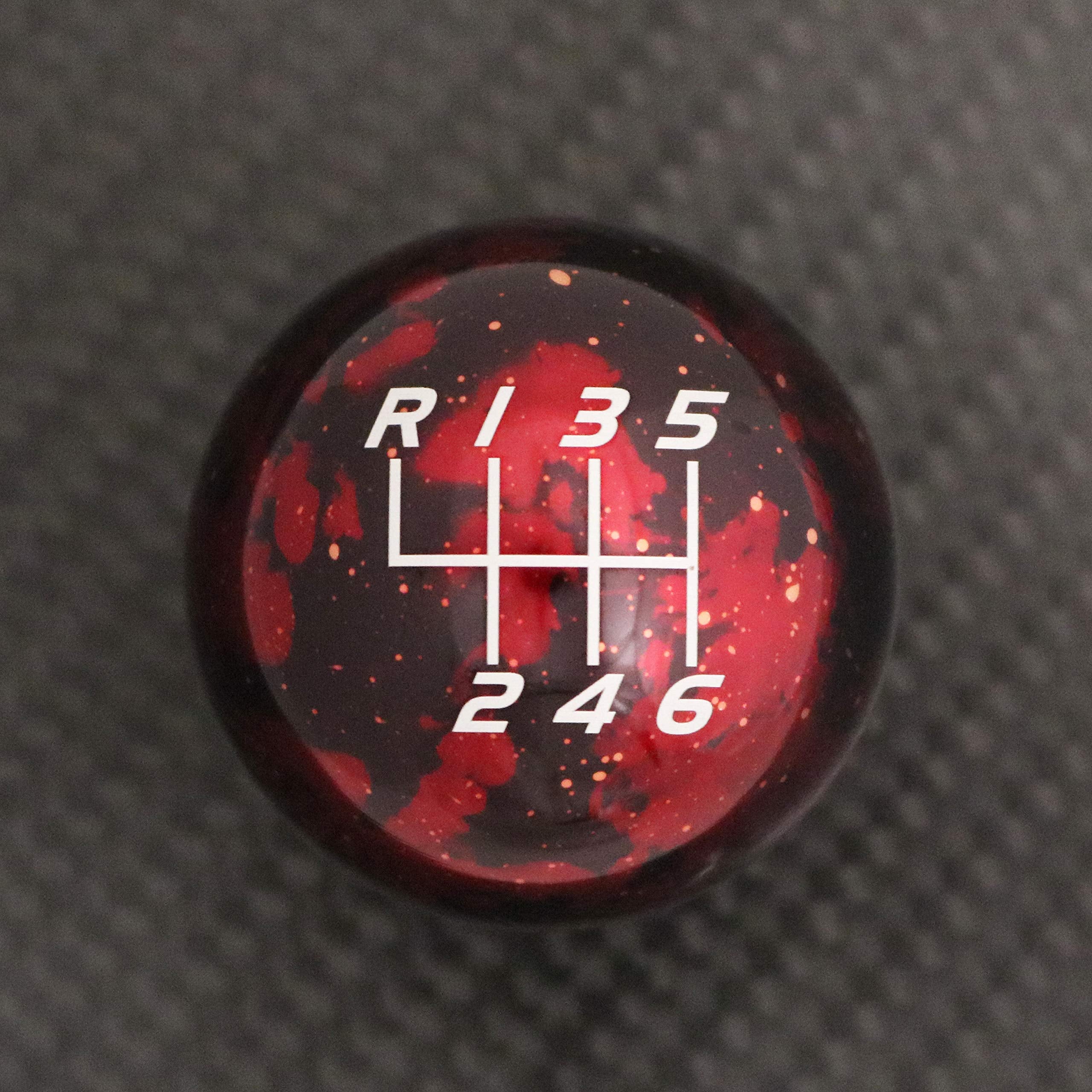 Billetworkz Cosmic Space Shift Knob for 2012+ Ford Focus ST/RS and Fiesta ST 6 Speed