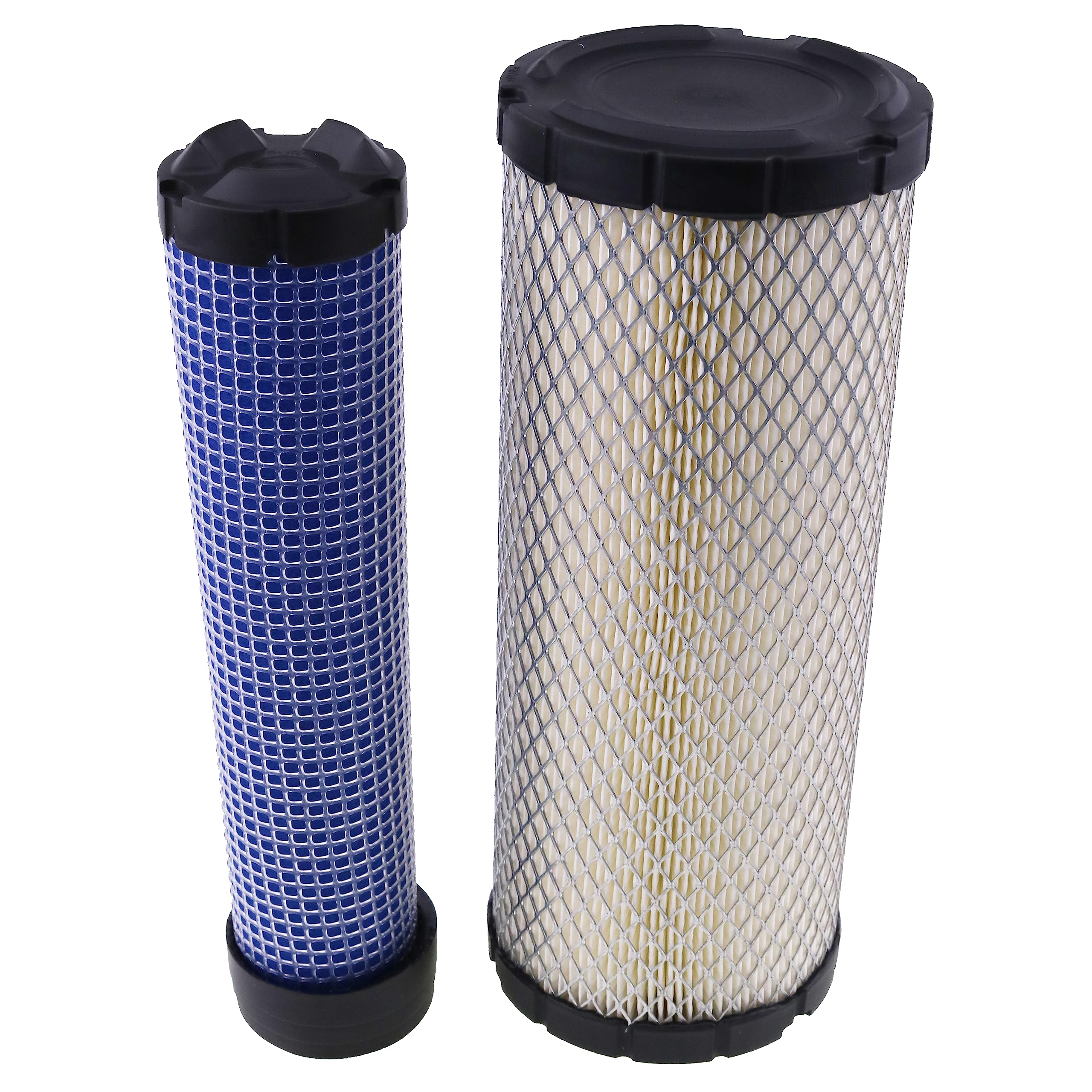 JZGRDN Inner & Outer Air Filter 11013-7044 11013-7045 Compatible with Kawasaki FXT00V FD731V FX651V FX691V FX730V FX751V FX801V