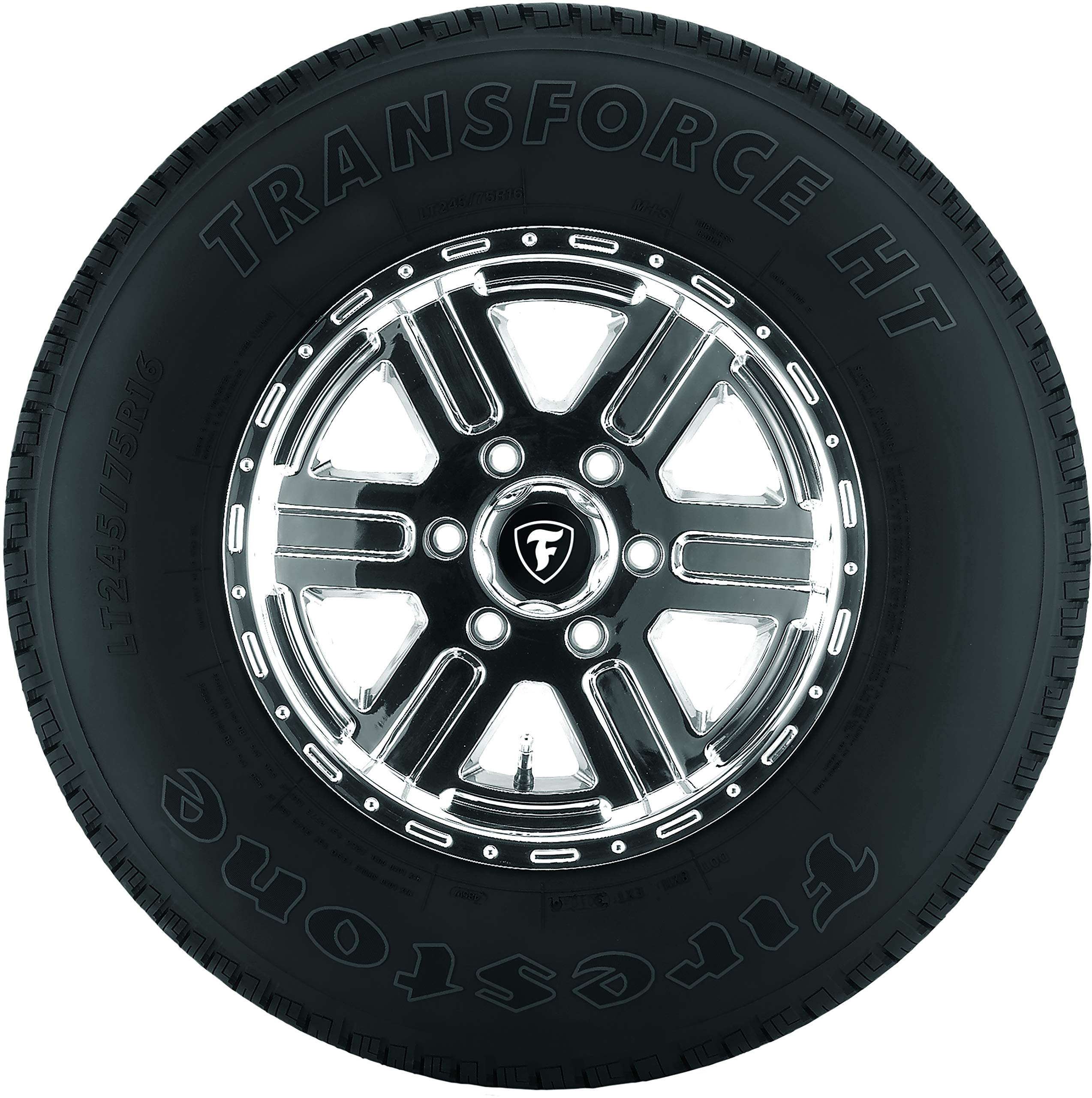 Firestone Transforce Ht Highway Terrain Commercial Light Truck Tire 8.75R16.5Lt 115 R E