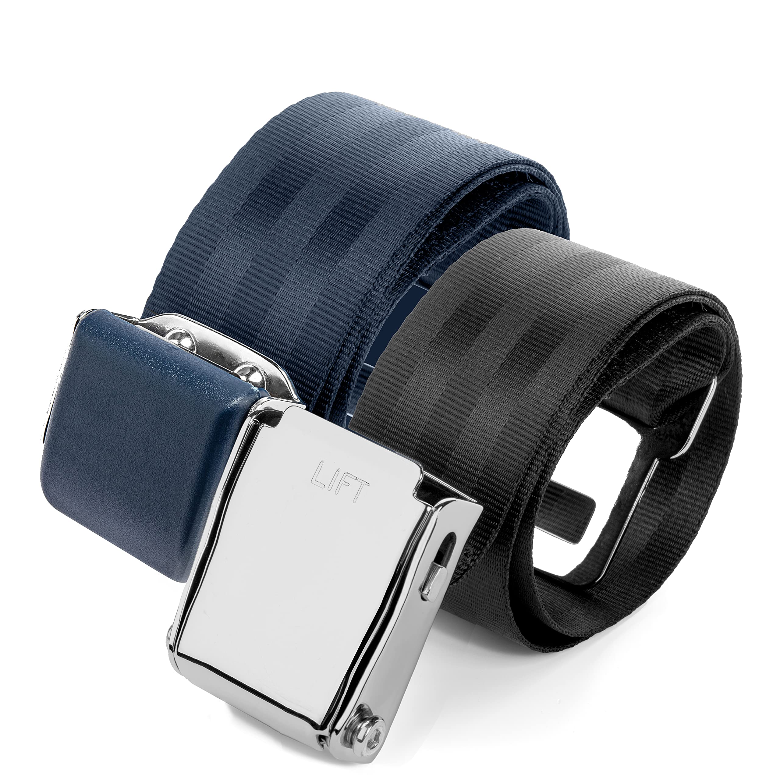 2 Mirone Adjustable Airplane Seat Belt Extenders Seatbelt Extension for All Airlines (732 Inch), E9 Safety Certified (Type A &