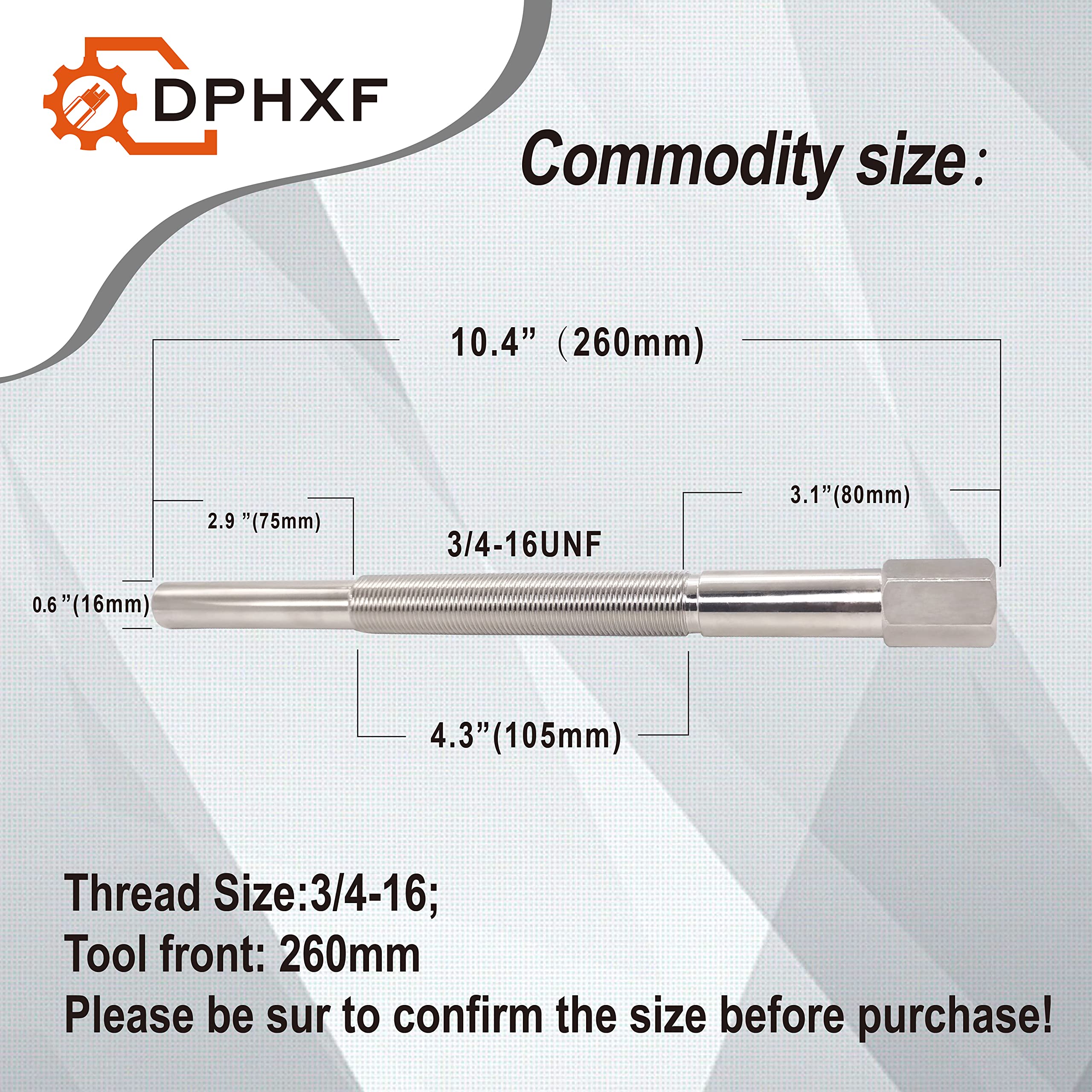 Dphxf Hardened Drive Clutch Puller For Polaris Rzr,Ranger, General, Sportsman, Scrambler,Snowmobile, Polaris Atv. Replaces Pn# Pu-52422 Pa-48595 2870903 2870506 2872085 2875567