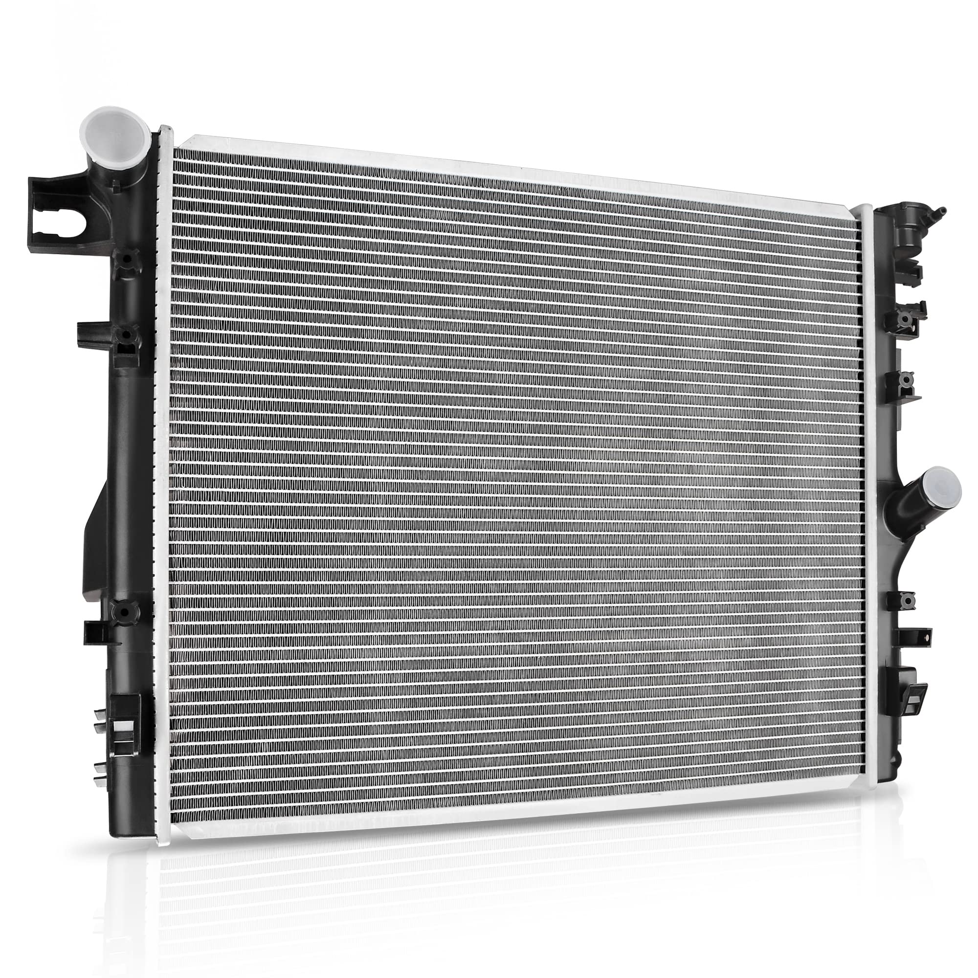 Dwvo Radiator Complete Radiator Compatible With 2012-2018 Jeep Wrangler 3.6L, 2007-2011 Jeep Wrangler 3.8L V6