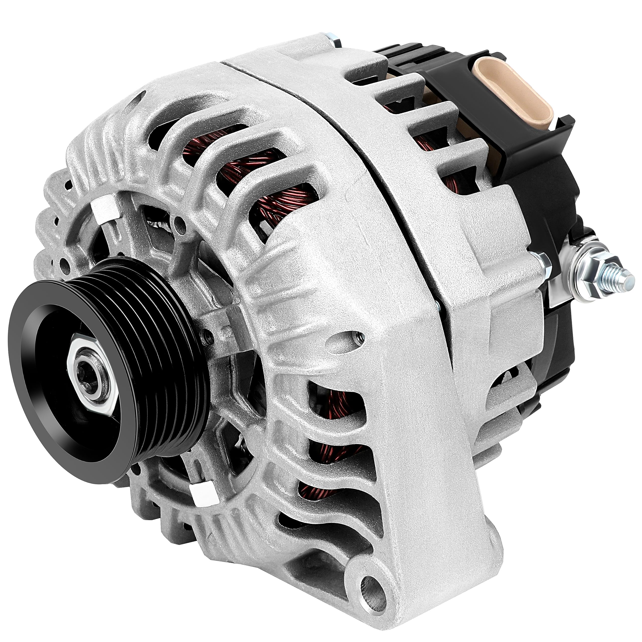 SCITOO Alternator Compatible with 02-05 for Chevy for Venture 3.4L V6, 03-04 for Oldsmobile Silhouette 3.4L, 02-05 for Pontiac M