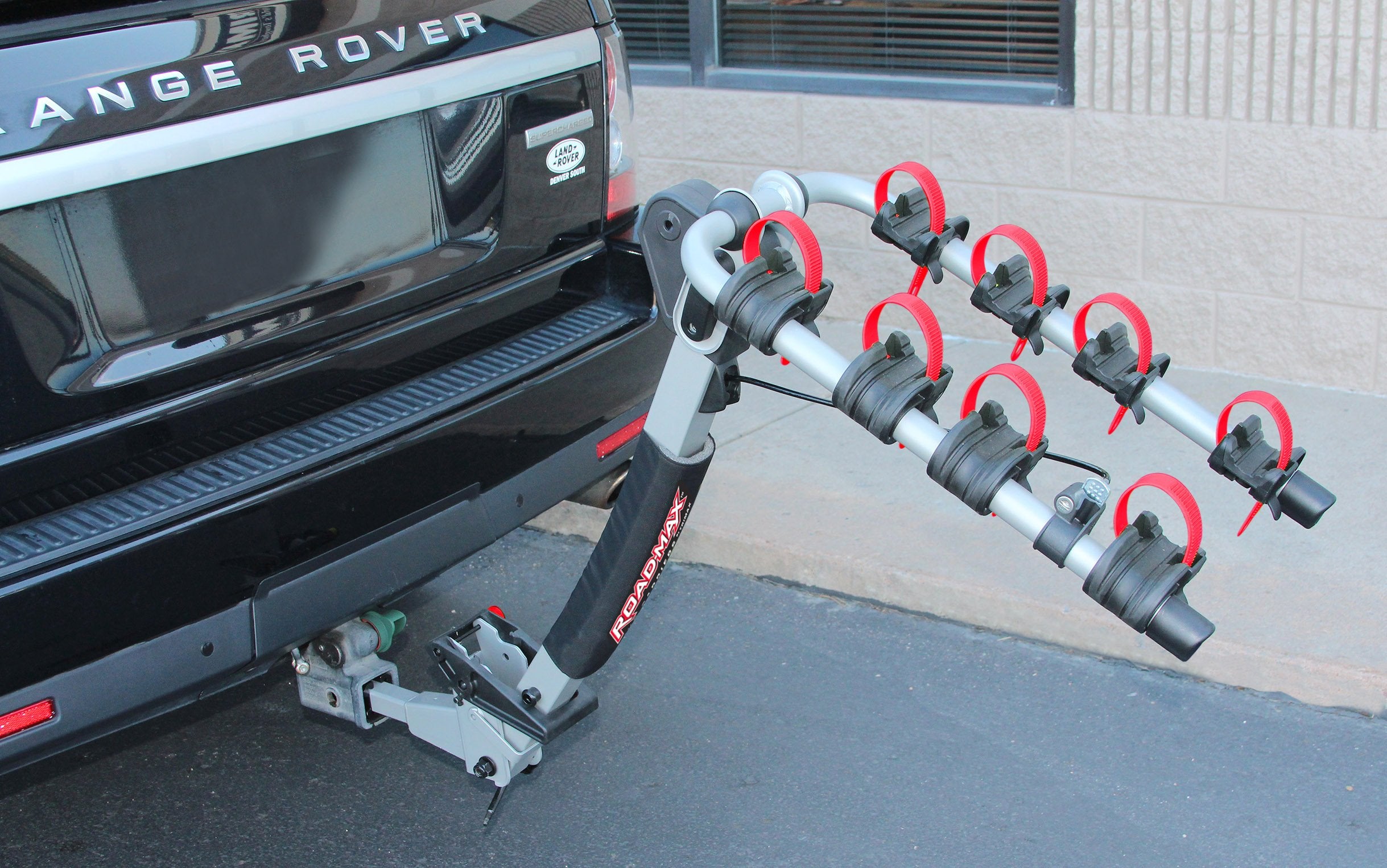 Trimax Road-Max Rmrb4X Deluxe Hitch Mount 4 Bike Carrier