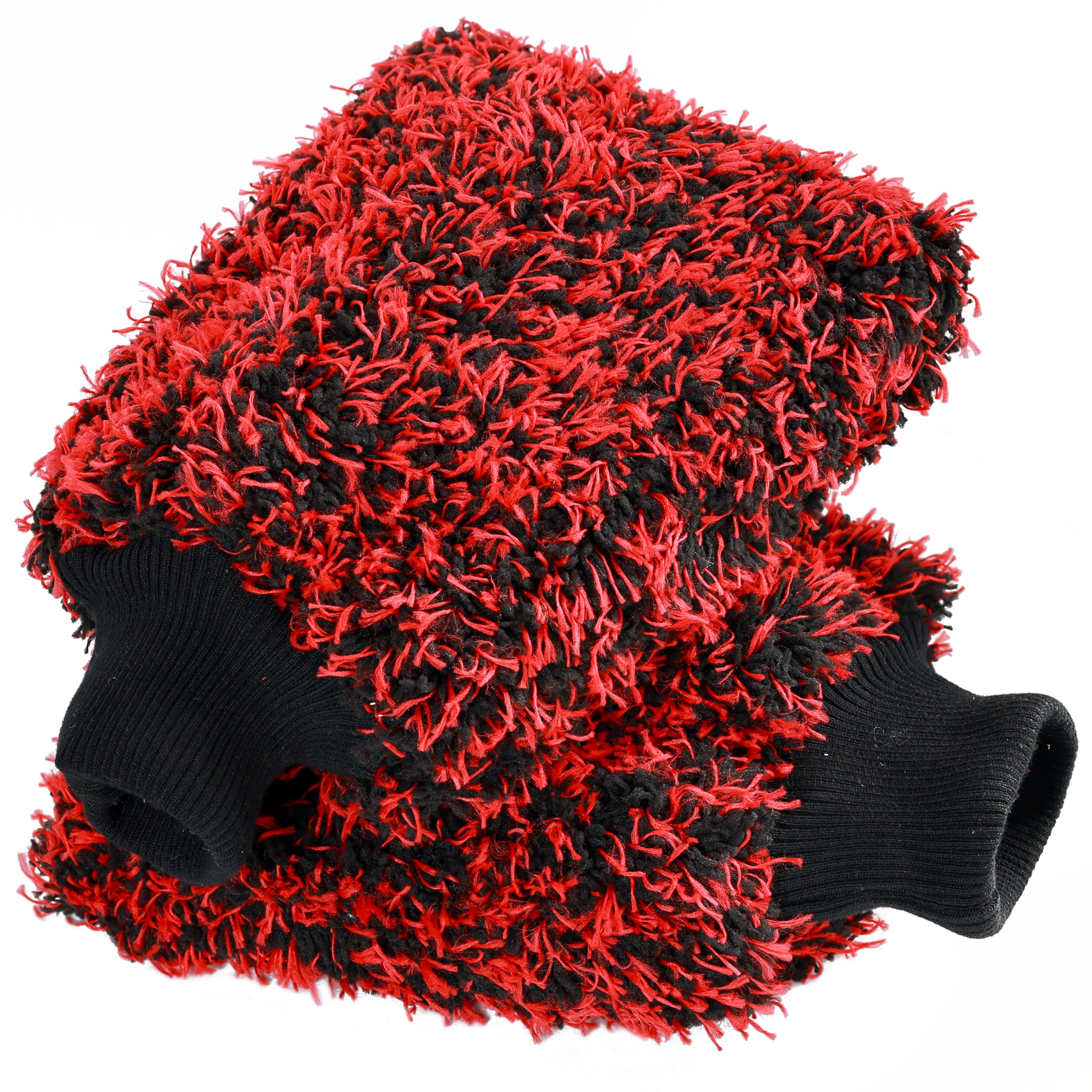 Takavu New Car Wash Mitt, 2 Pack Premium Cyclone Microfiber Washing Gloves, Holds Tons Of Sudsy Water For Effective Washing, Mac