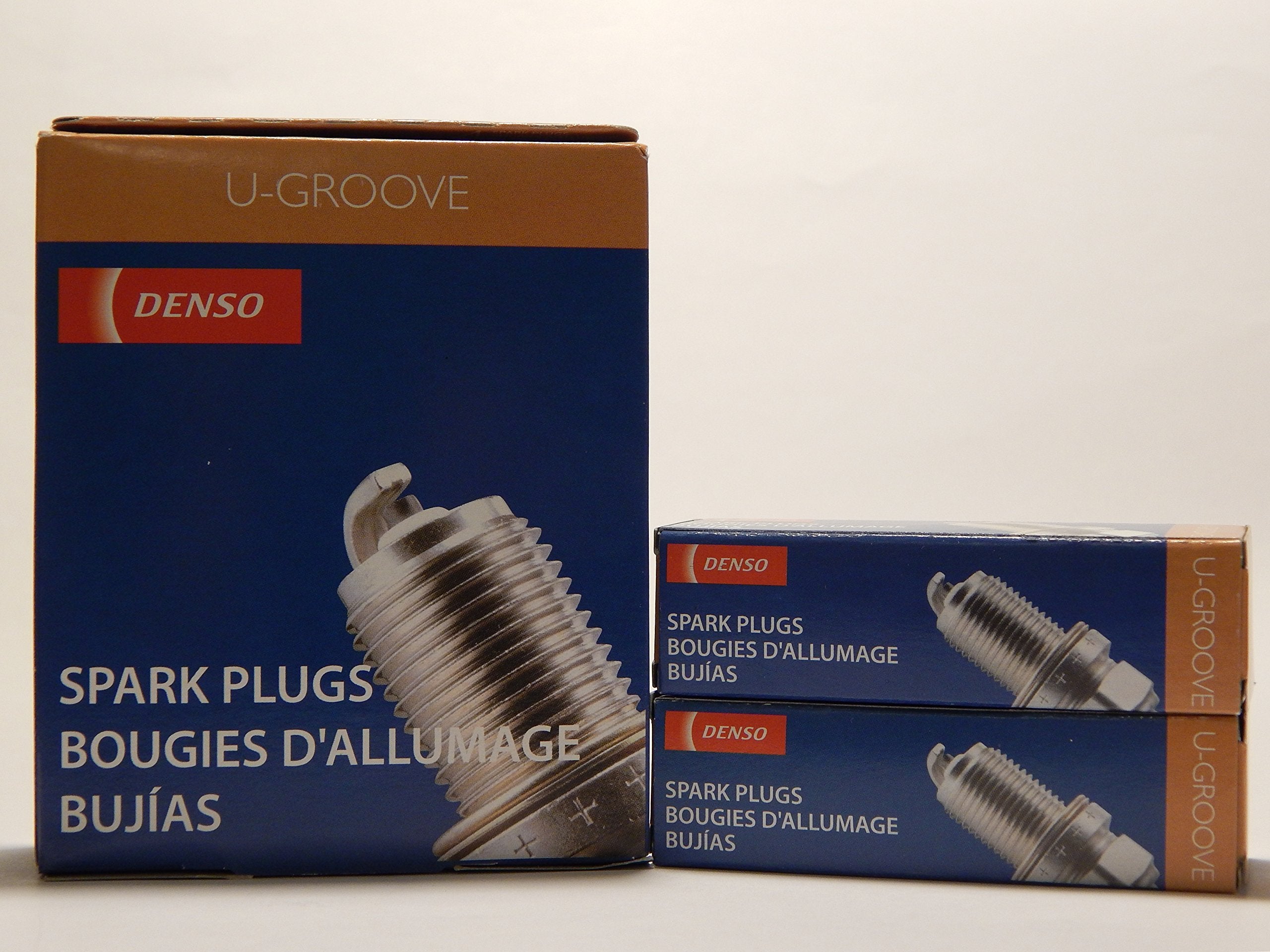6 Pcsnew -- Denso #3381 -- U-Groove - Standard Spark Plugs -- K20Hr-U11