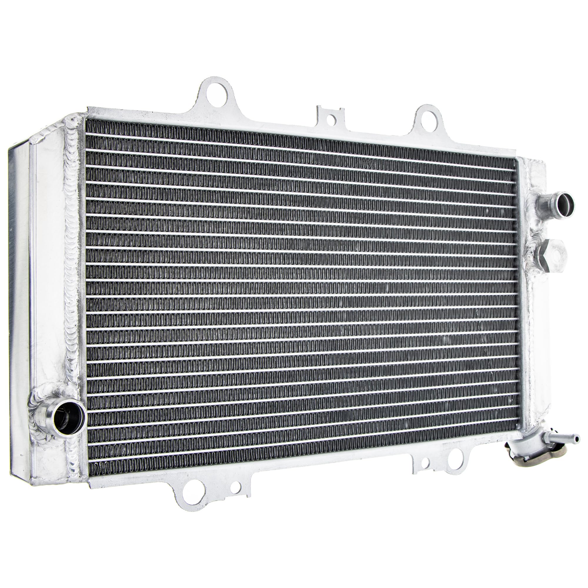 Niche Radiator For Yamaha Grizzly 660 Yfm660 5Km-12461-00-00 2 Row With Cap