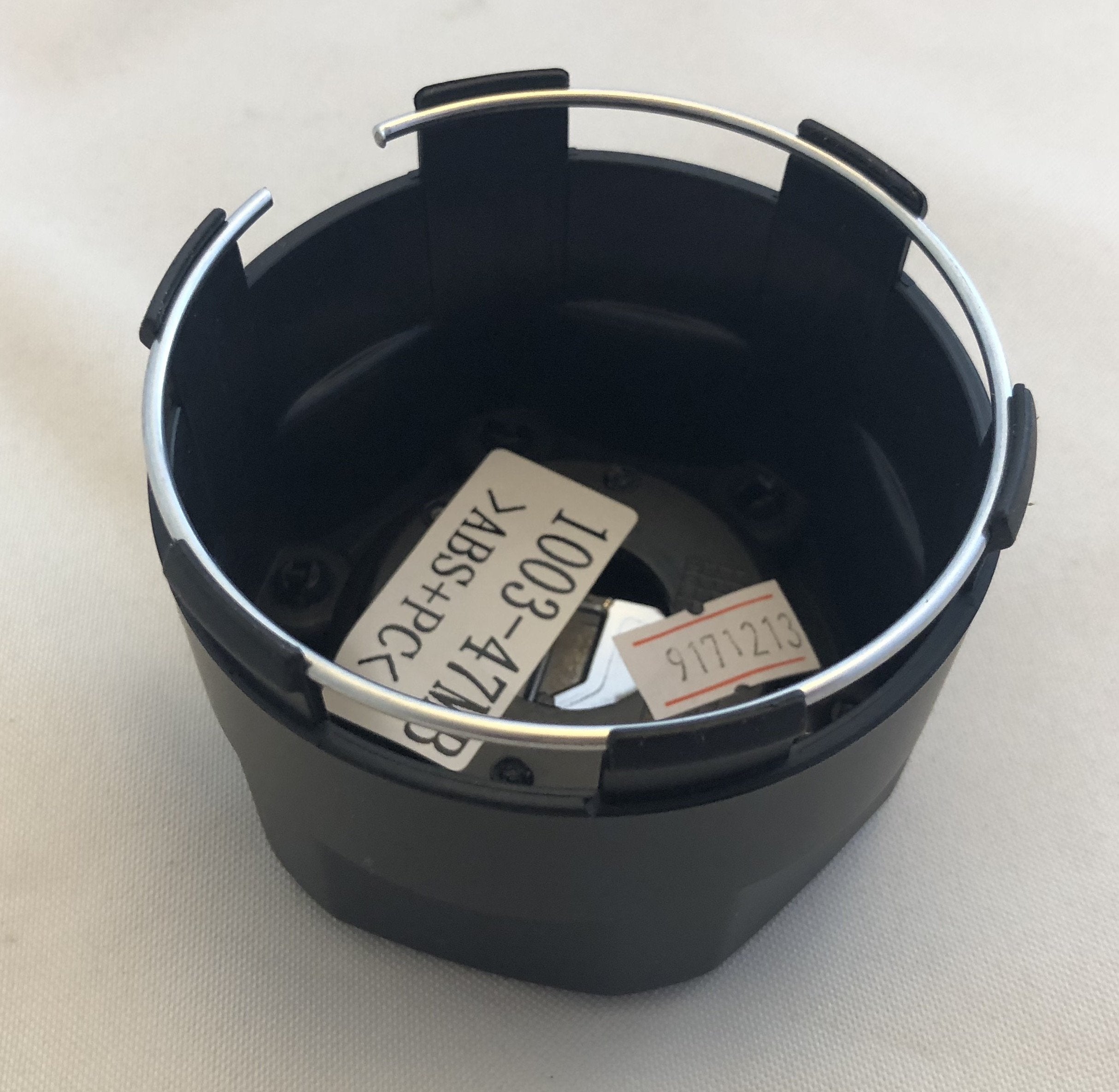 Fuel Offroad Matte Black Wheel Center Cap, Model 1003-47, Durable ABS Material, Single Cap
