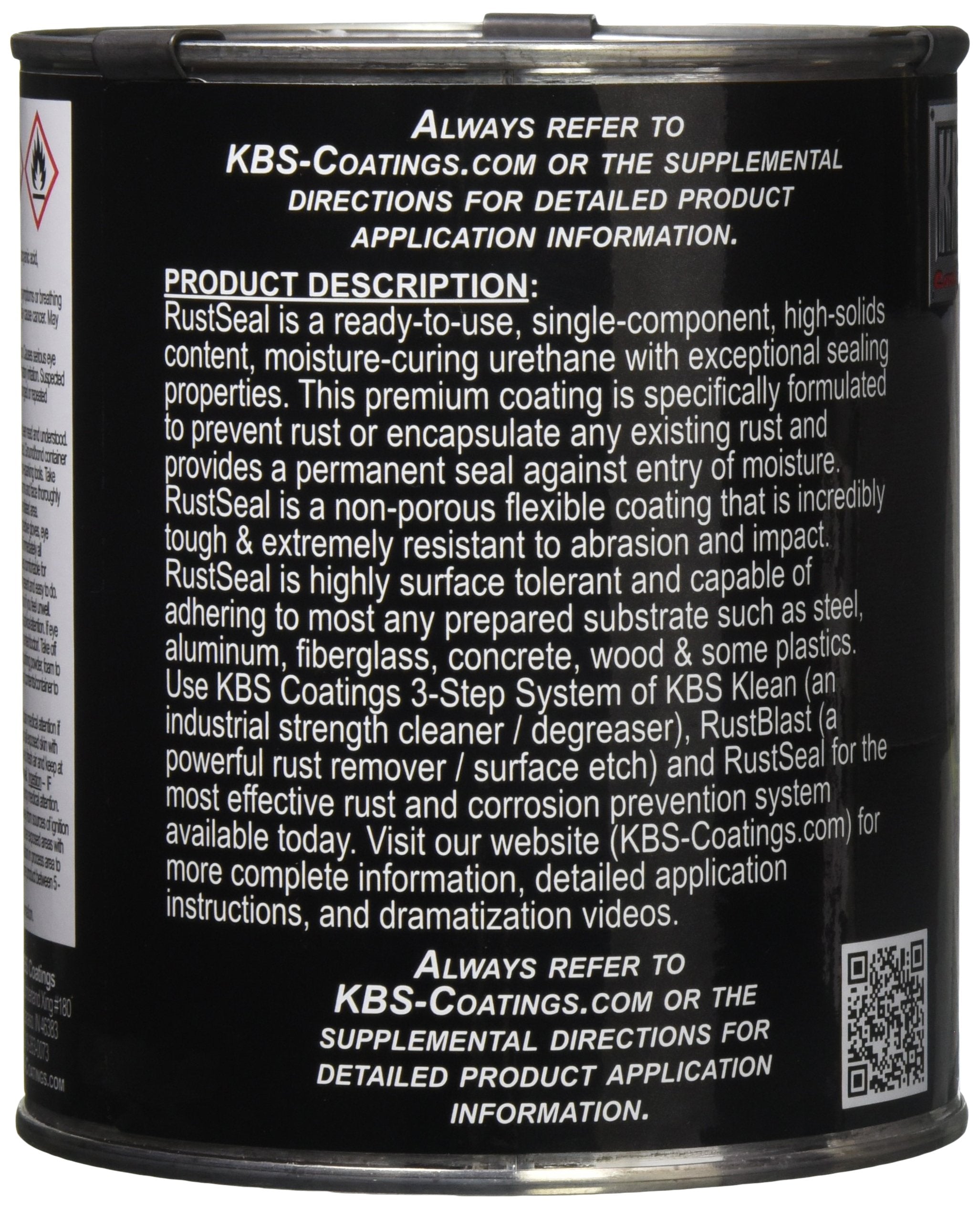 Kbs Coatings 4408 Off-White Rustseal - 1 Quart