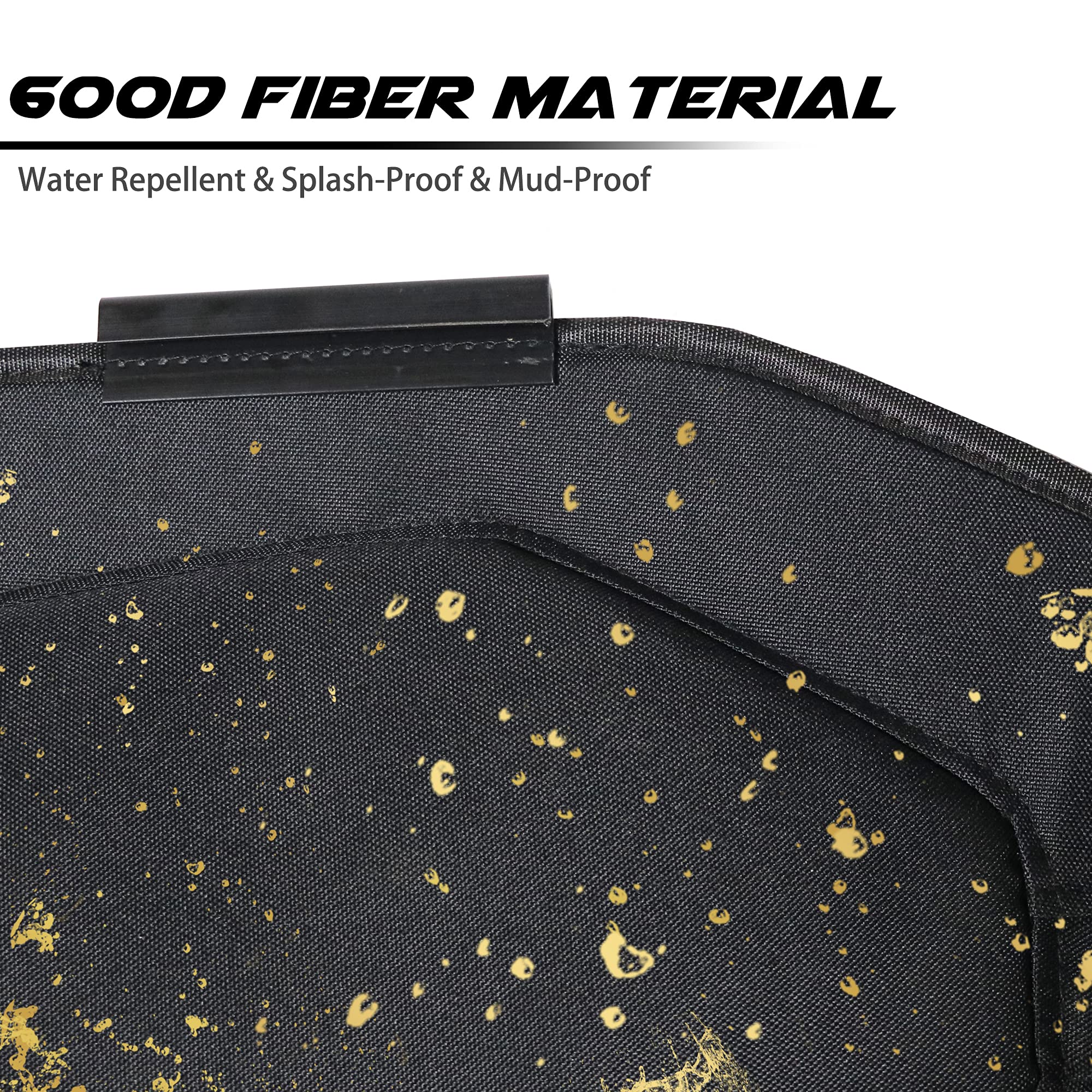 Rerpro Rzr Pro Xp Side Door Bags, Rzr Storage Bag Compatible With Polaris Rzr Pro Xp Pro R Turbo R 2020 2021 2022 2023 2024 2025 Front Driver Passenger Side Door Bag, Water Resistant Bsb Zipper, 2Pack