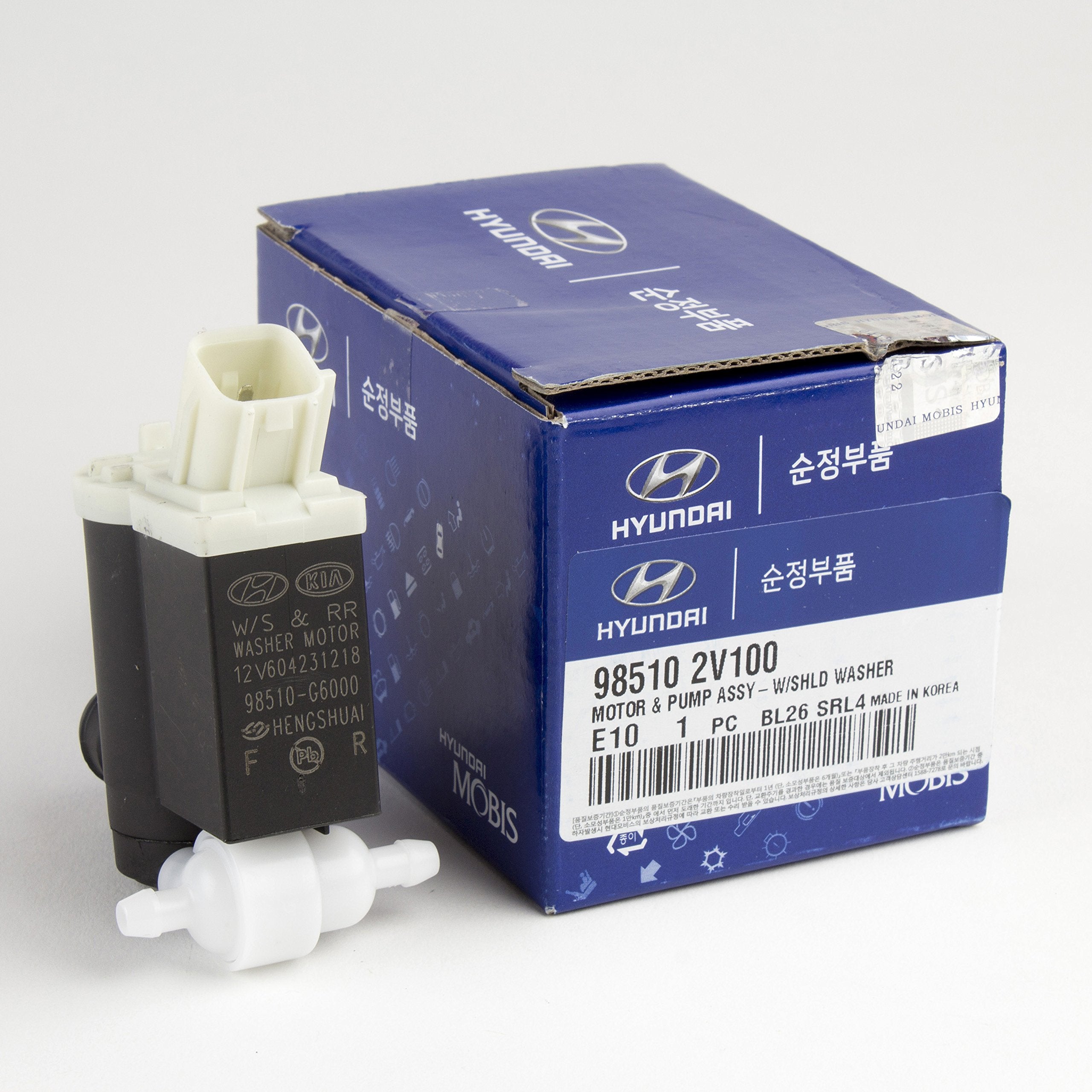 Hyundai Genuine 98510-2V100 Windshield Washer Motor And Pump Assembly