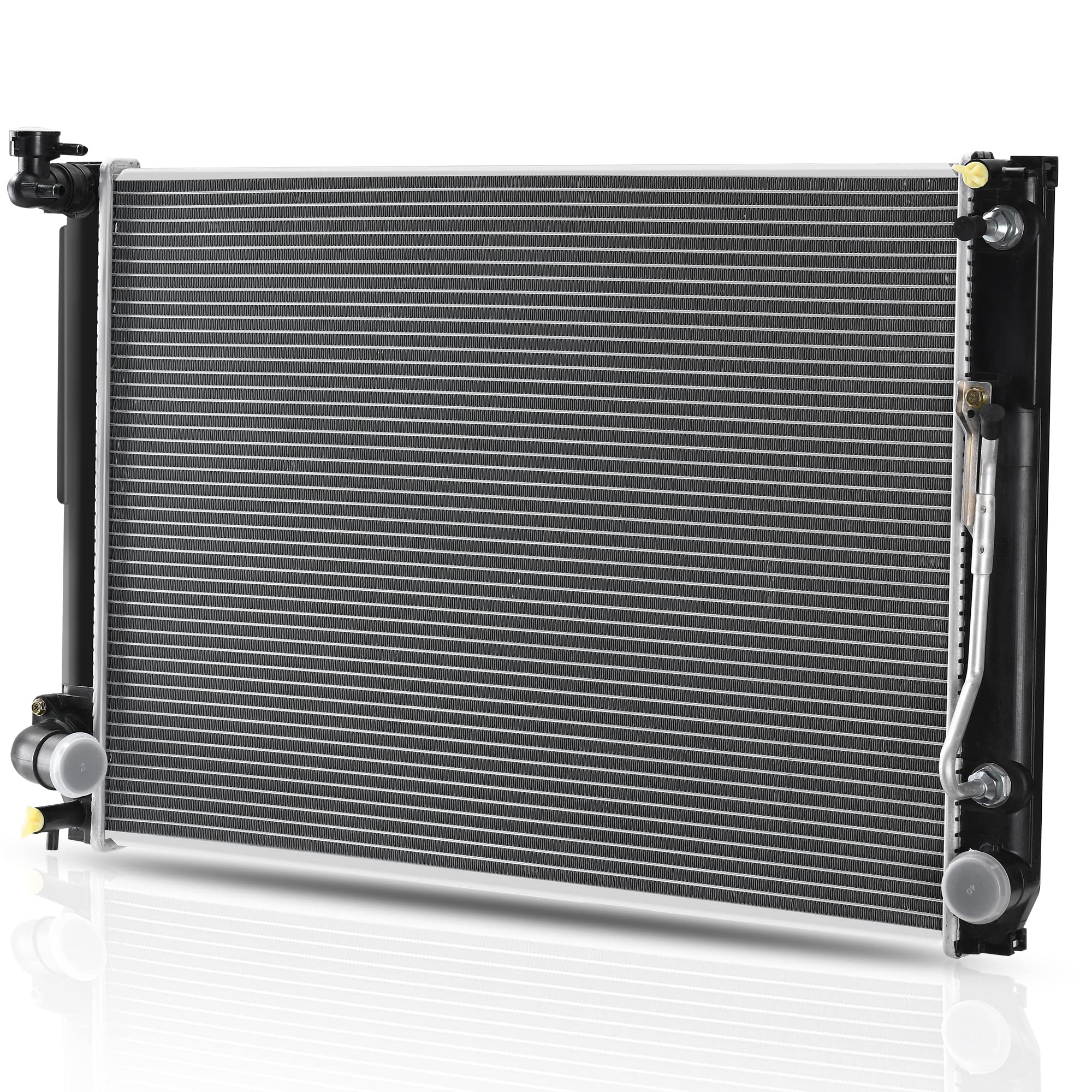 Dwvo Radiator Complete Radiator Compatible With 1995-2004 Tacoma 2.7L L4 3.4L V6