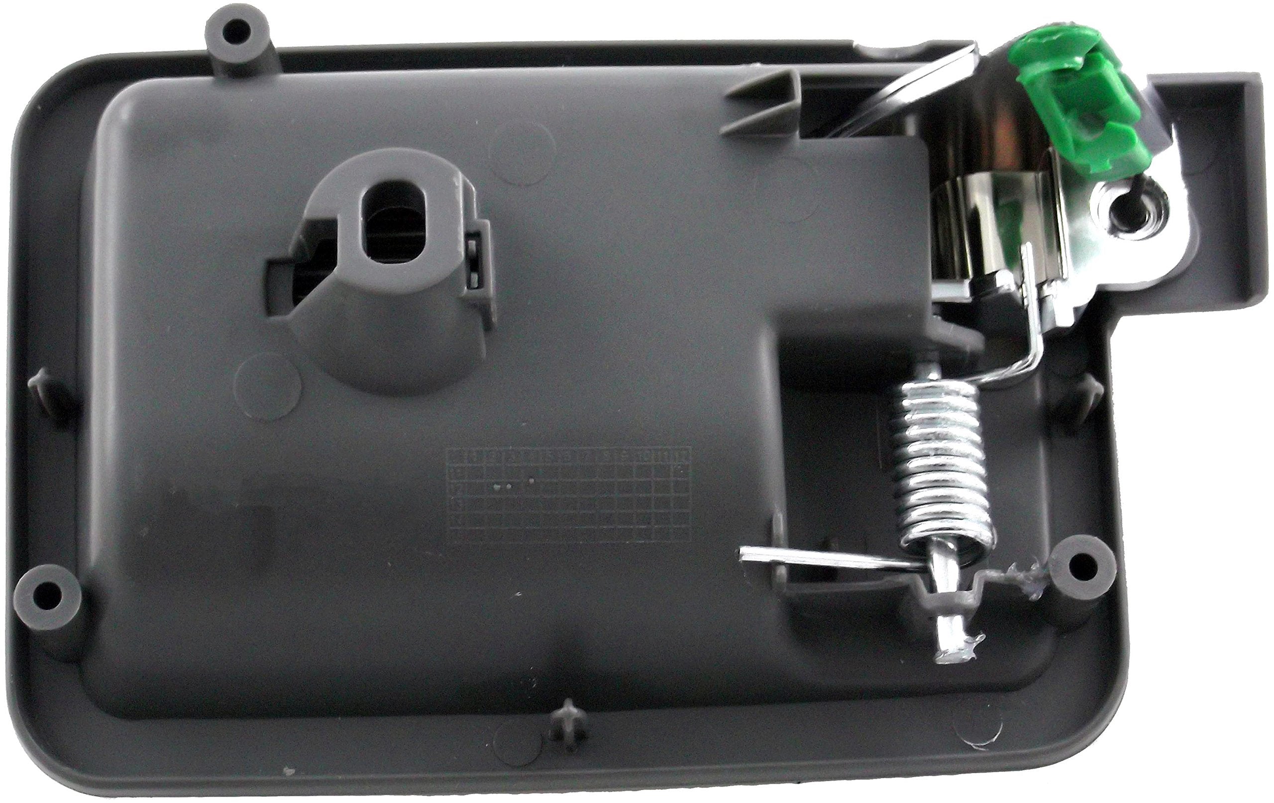 Dorman 82079 Interior Door Handle Compatible With Select Chrysler/Dodge Models, Smooth Silver Lever; Gray Housing