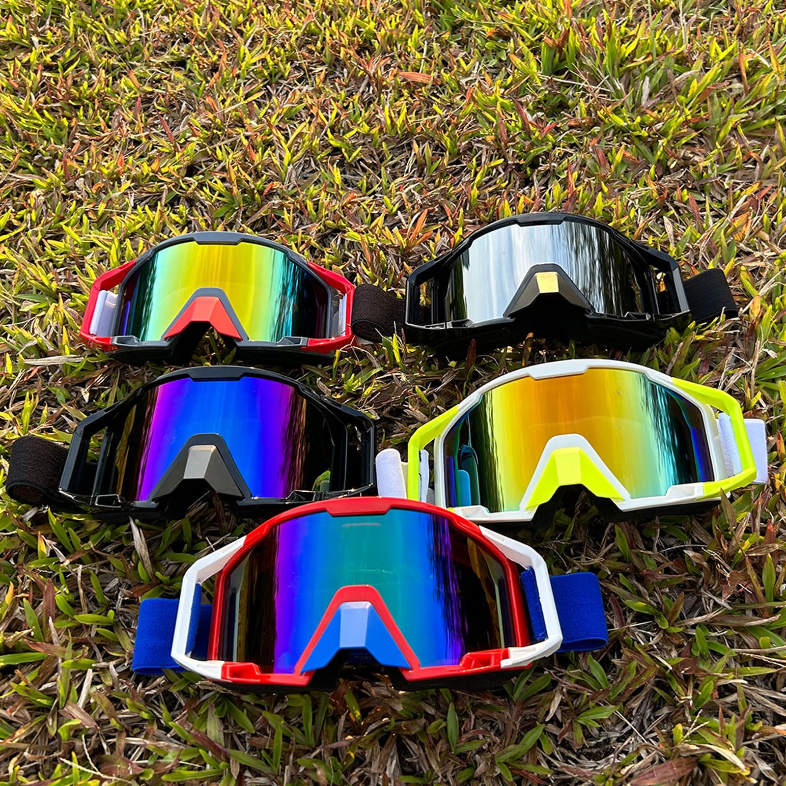 Xyop Motorcycle Goggles, Atv Dirtbike Eyewear - Anti-Fog, Uv400 Polarized Motocross & Off-Road Riding - Durable Mx Goggles For Y