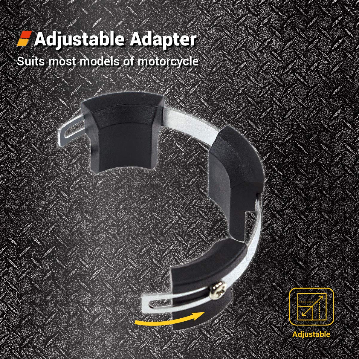 Ewk Motorcycle Adjustable 39-45Mm Fork Seal Driver Tool For Harley Davidson, Suzuki, Kawasaki, Yamaha, Honda