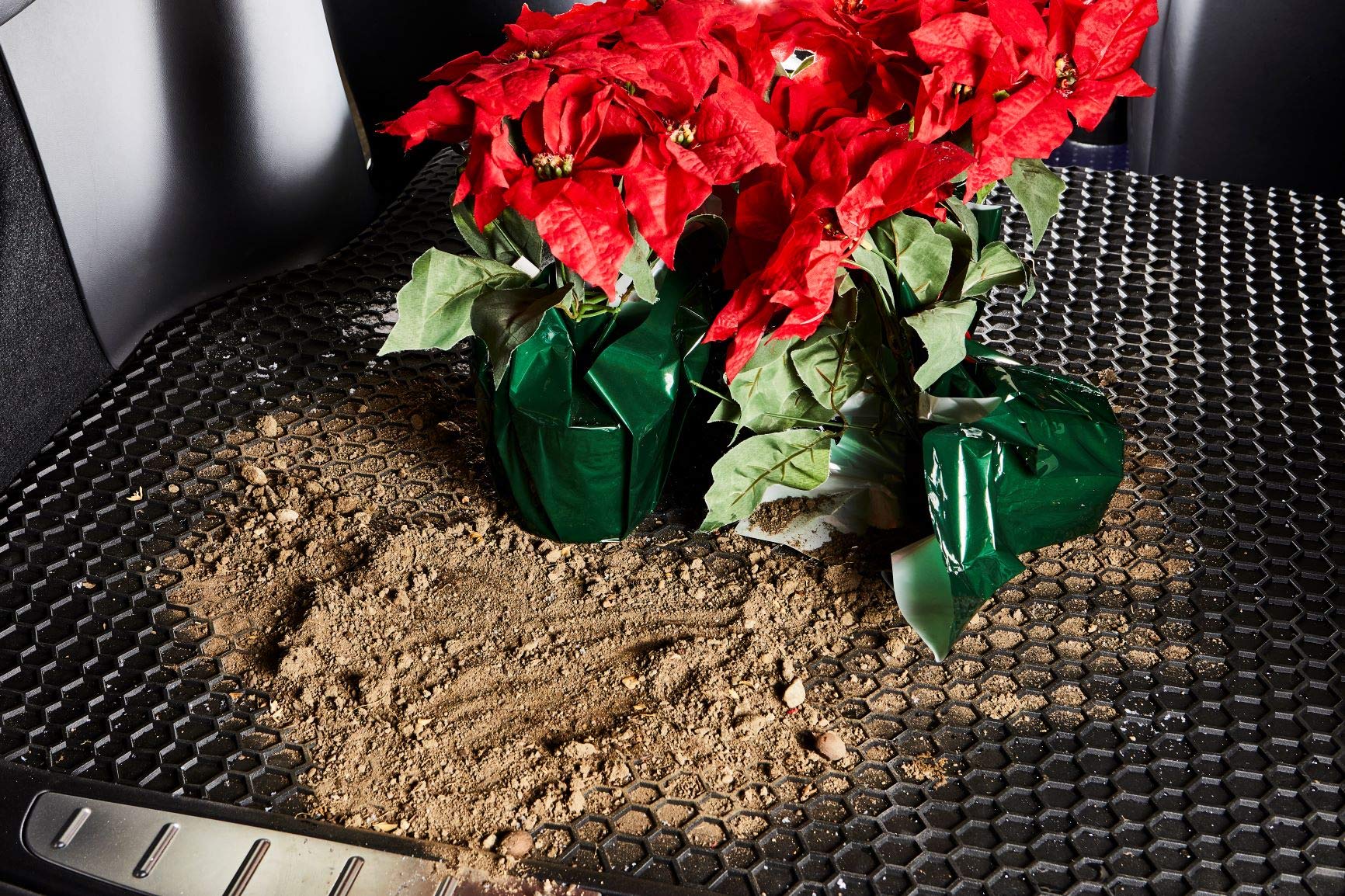 Toughpro Cargo/Trunk Mats Accessories For Honda Odyssey (3Rd Row Fold Down) All Weather Heavy Duty (Made In Usa) Black Rubber 20