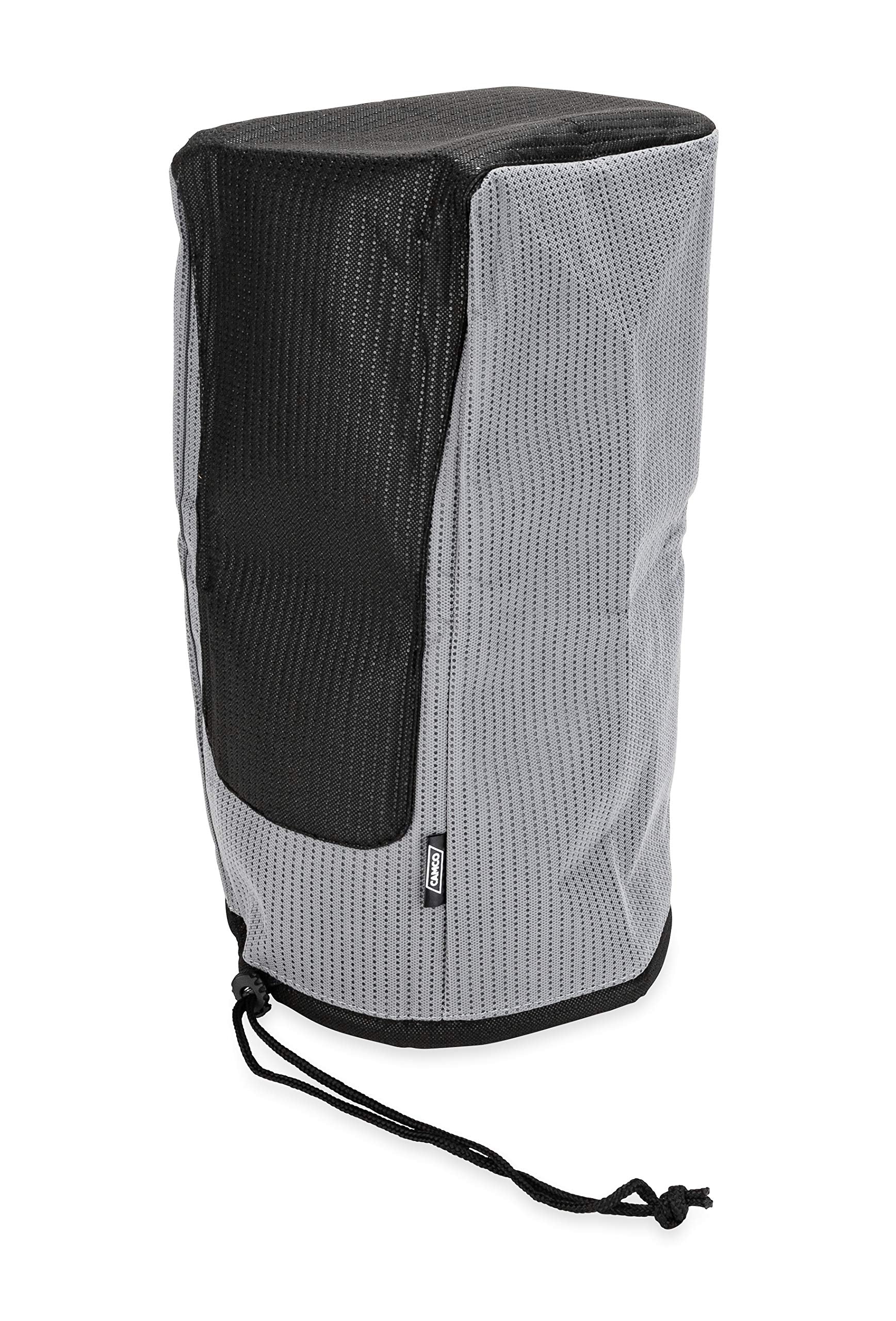 Camco Eaz-Lift Electric Tongue Jack Head Cover | Features 3 Layers Of Water-Resilient Breathable Material & Adjustable Drawstrin