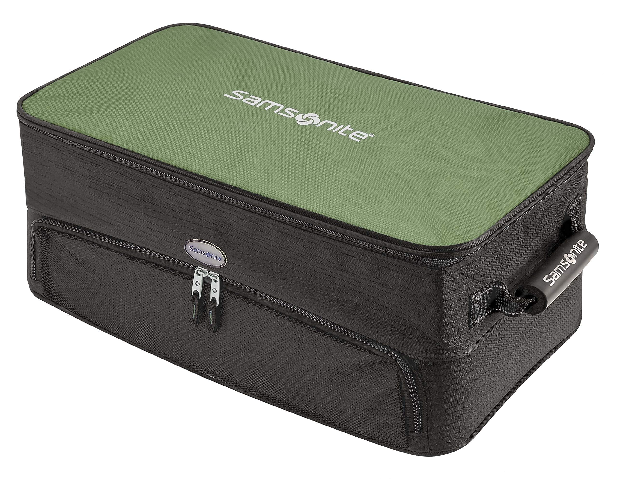 Samsonite Expanding Golf Trunk Locker Organizer, Green