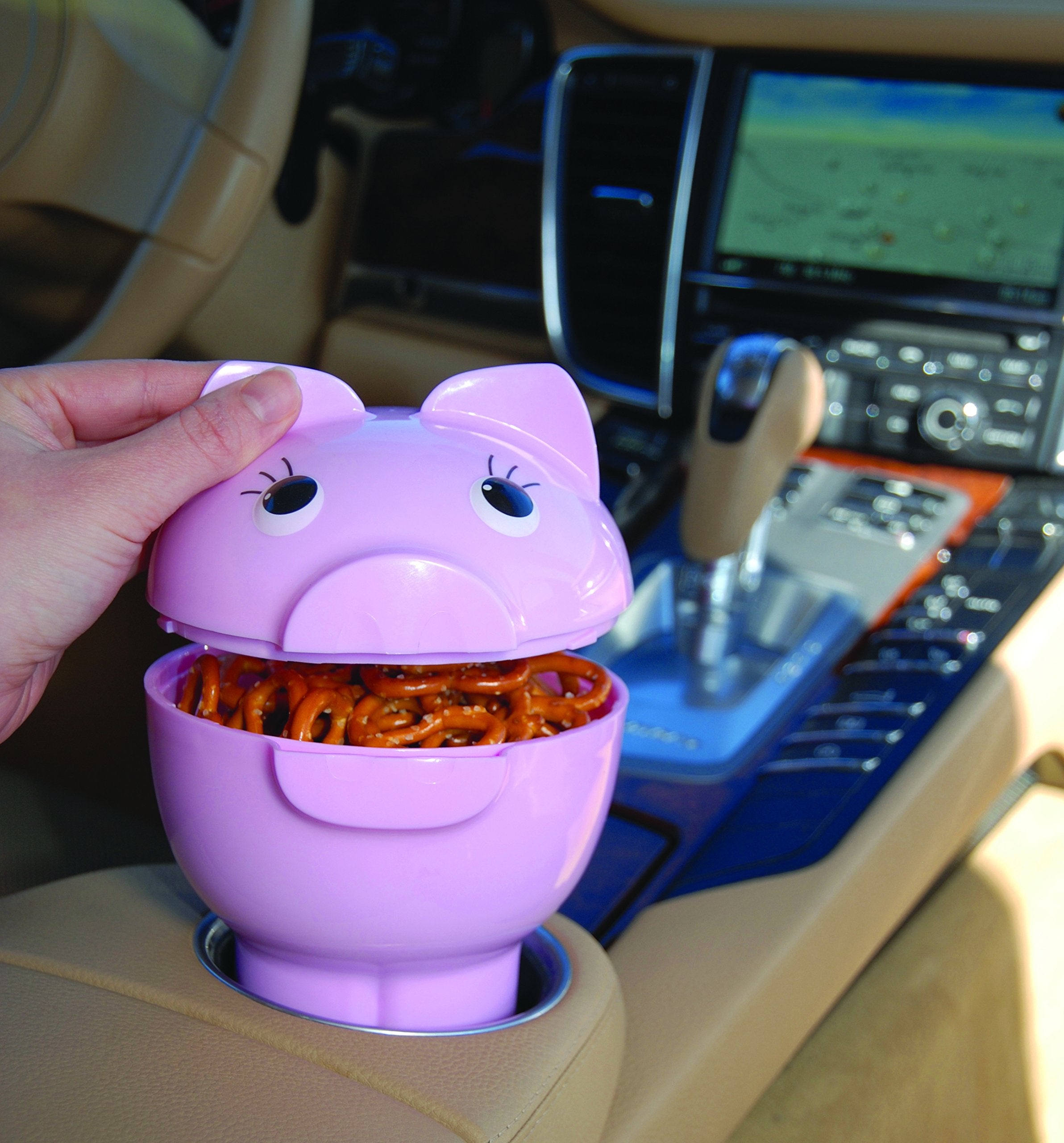 Hutzler Pigout Cargo Container, Pink