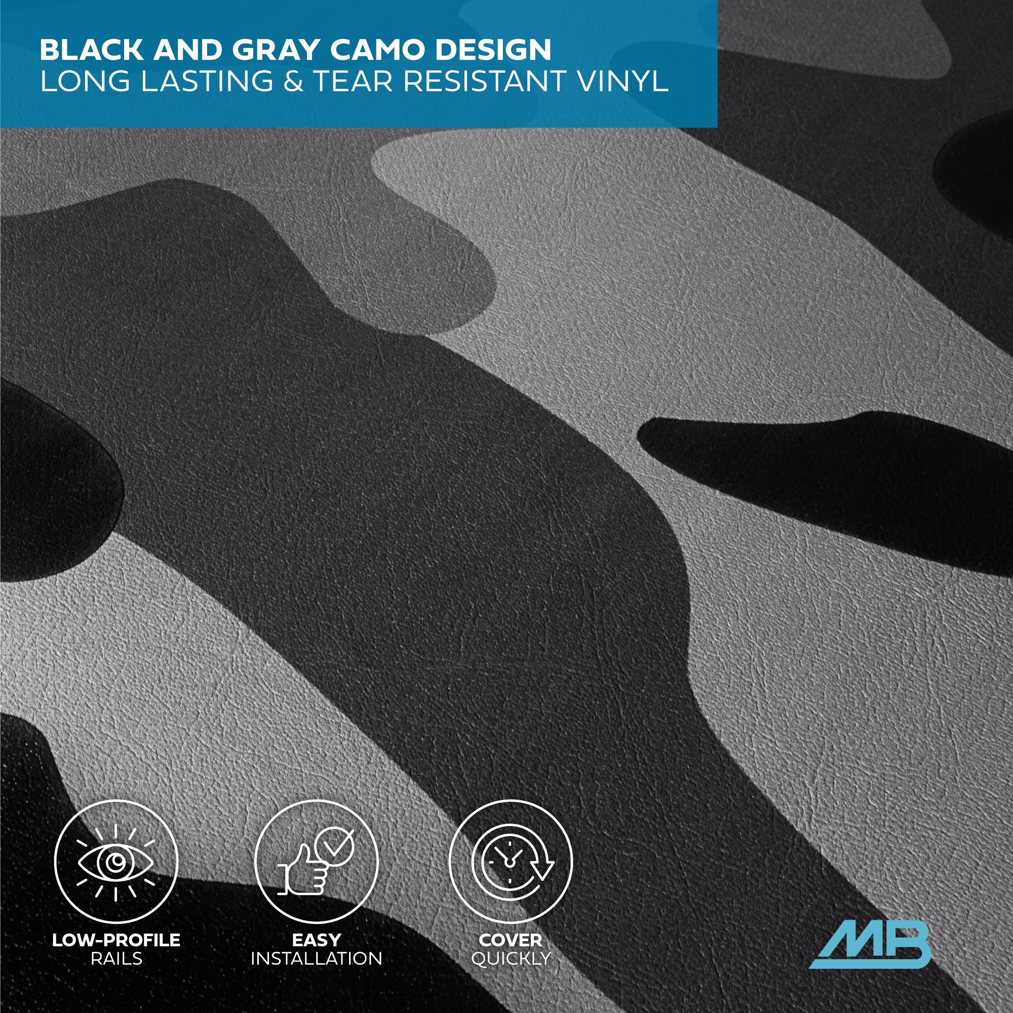 Motorbox Soft Tri-Fold Truck Tonneau Cover For Ram 1500 (Classic Only) (2002-2025) / Ram 2500 & 3500 (2003-2020) With 6.4 Ft Bed