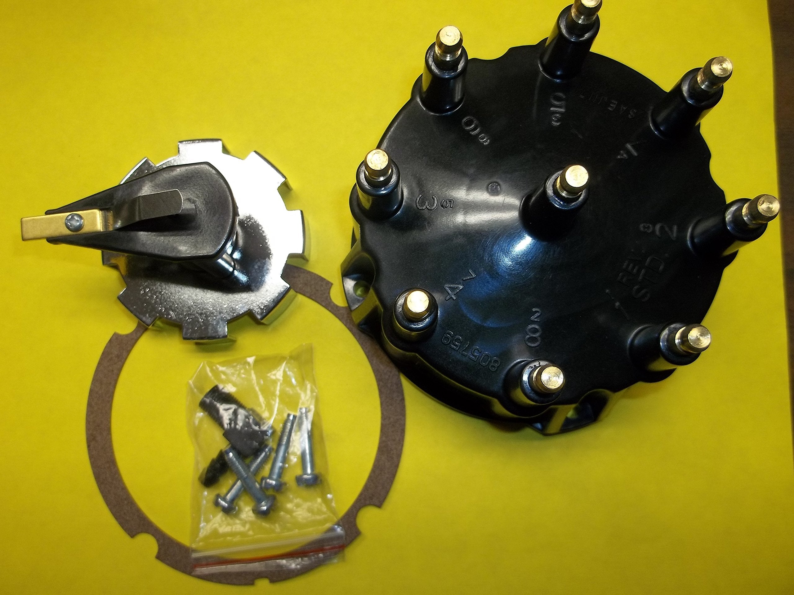 Boise Boat Works Distributor Cap and Rotor Kit for Mercruiser 5.0, 5.7, 7.4, 8.2 Engines