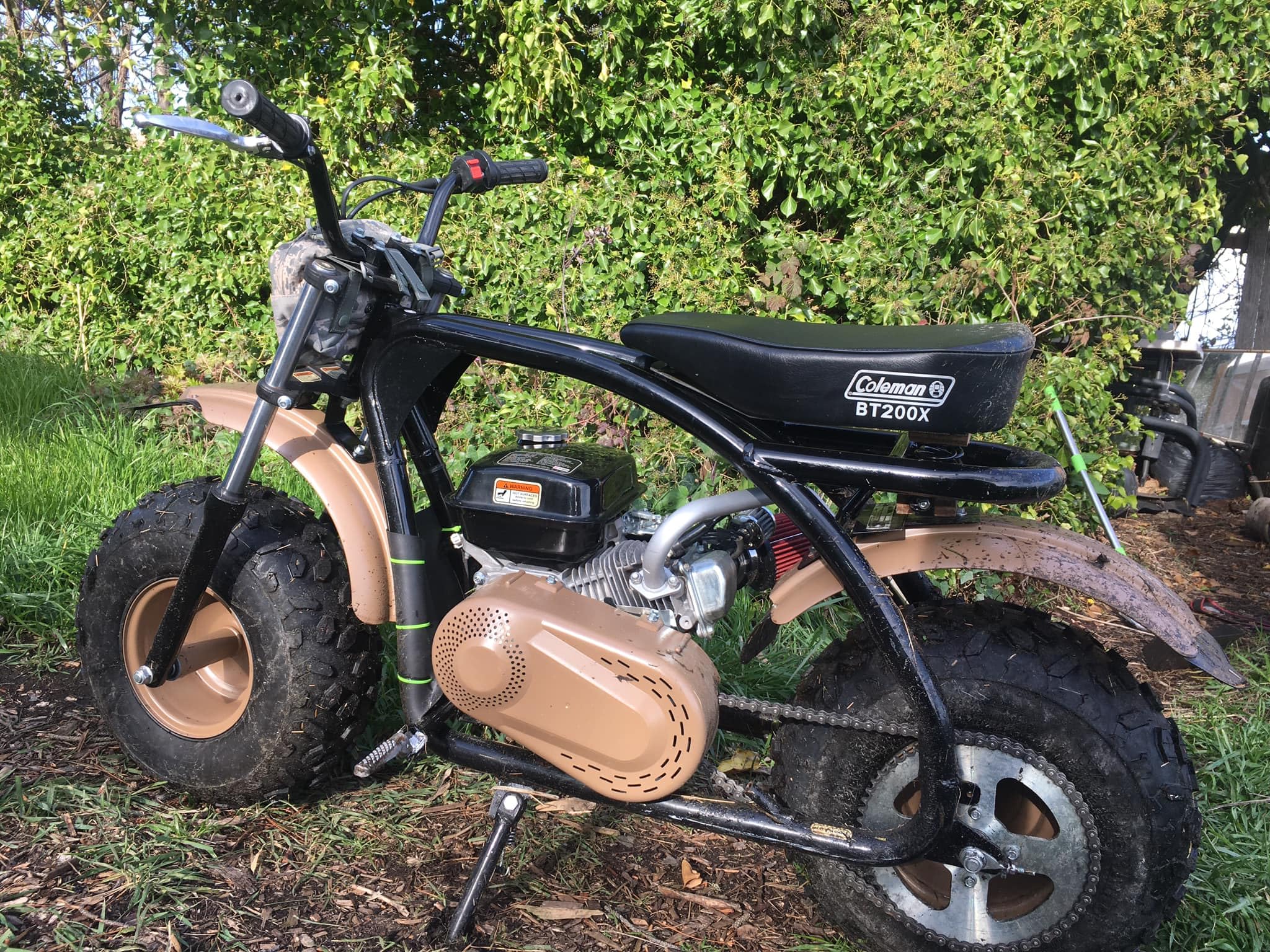 Chikia Coleman Heavy Duty 420 Chain 90 Links Rear Drive Chain for Coleman CT200U CT200U-EX BT200X MB200 Baja Mini Bike Rear Jack