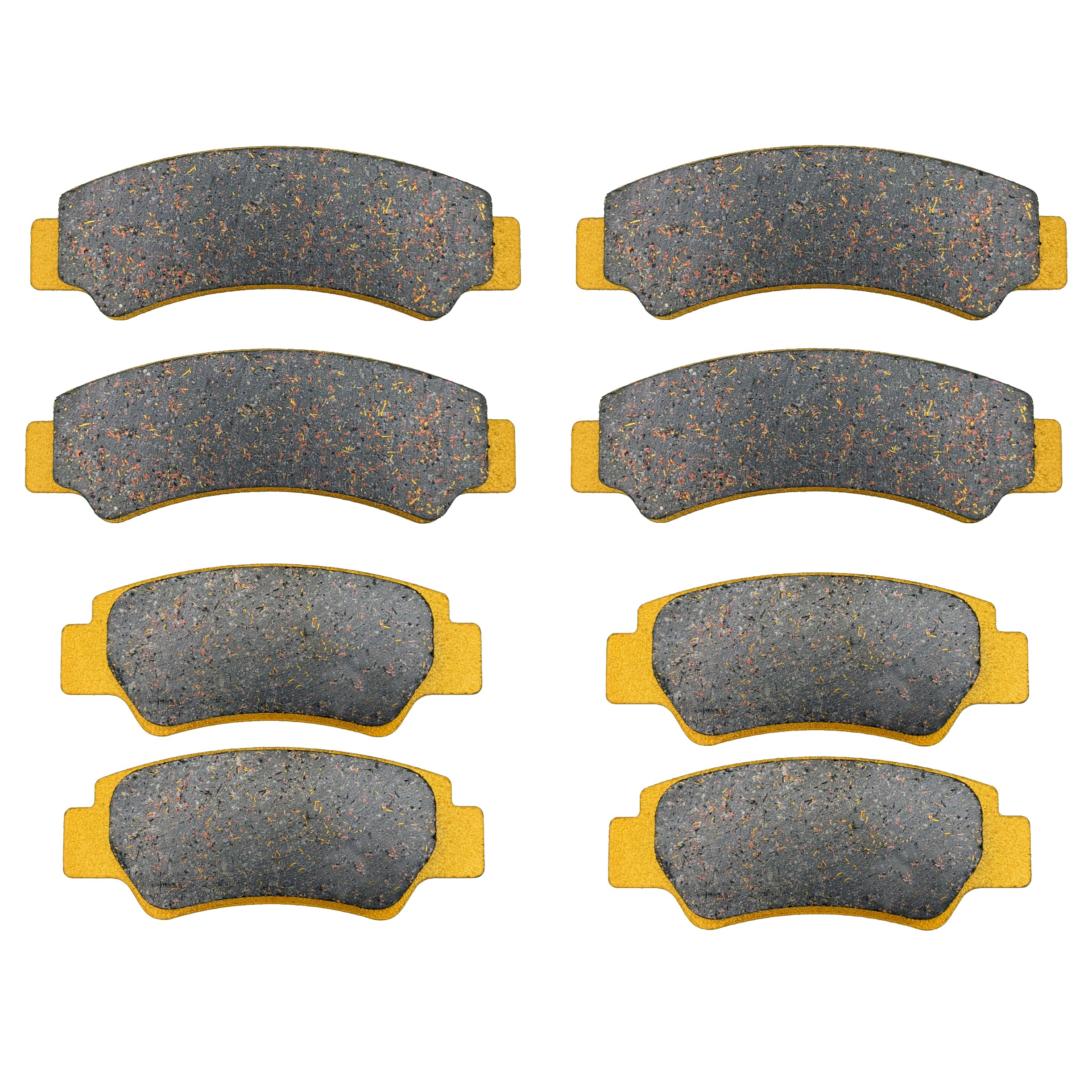 Traild Cf Moto Cforce 600, 800, 1000 2019-2023 Ceramic Brake Pad Set Front & Rear