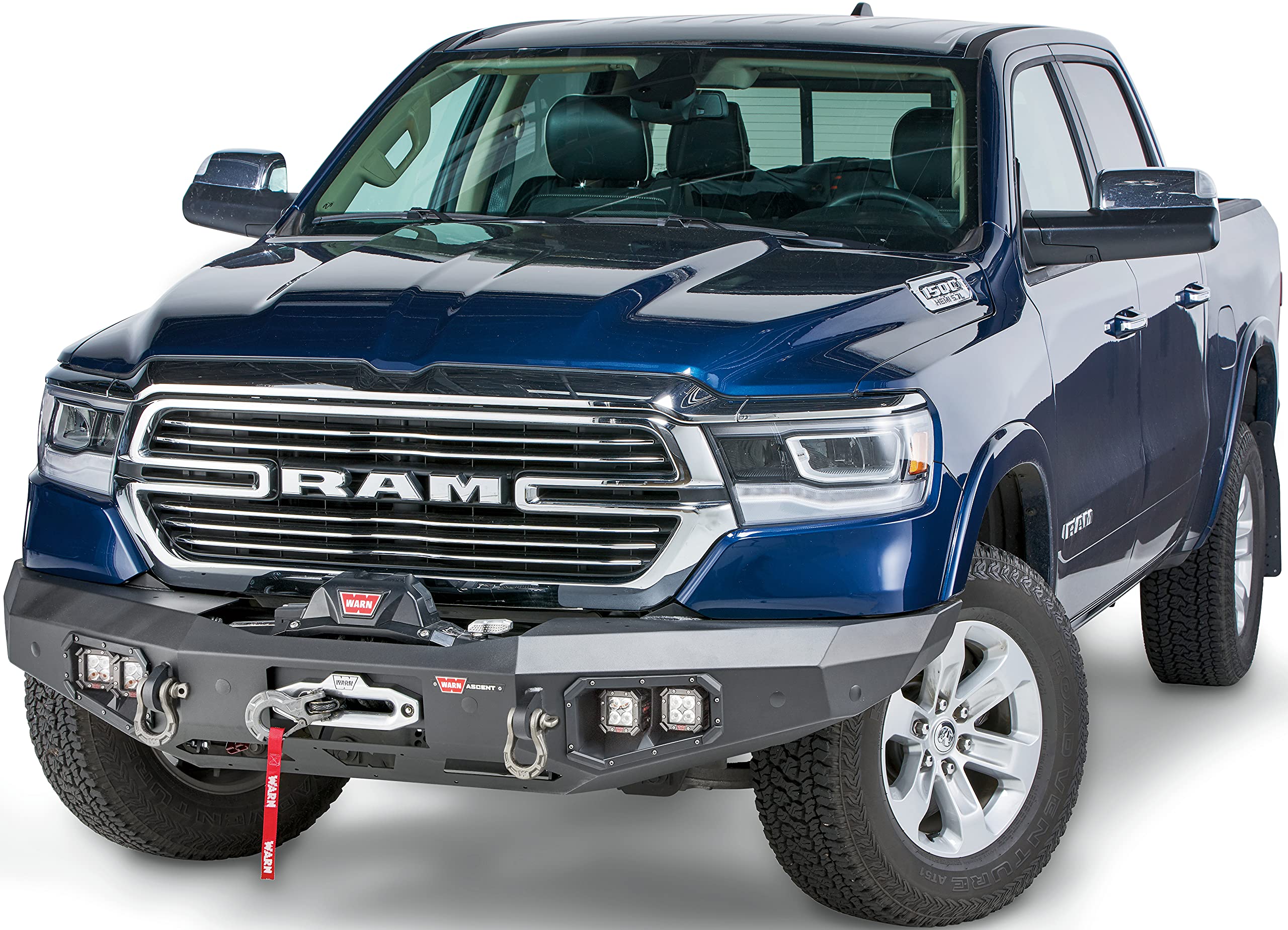 Warn 103638 Ascent Front Bumper, Fits: Dodge Ram 1500 Trucks (2019-2021)