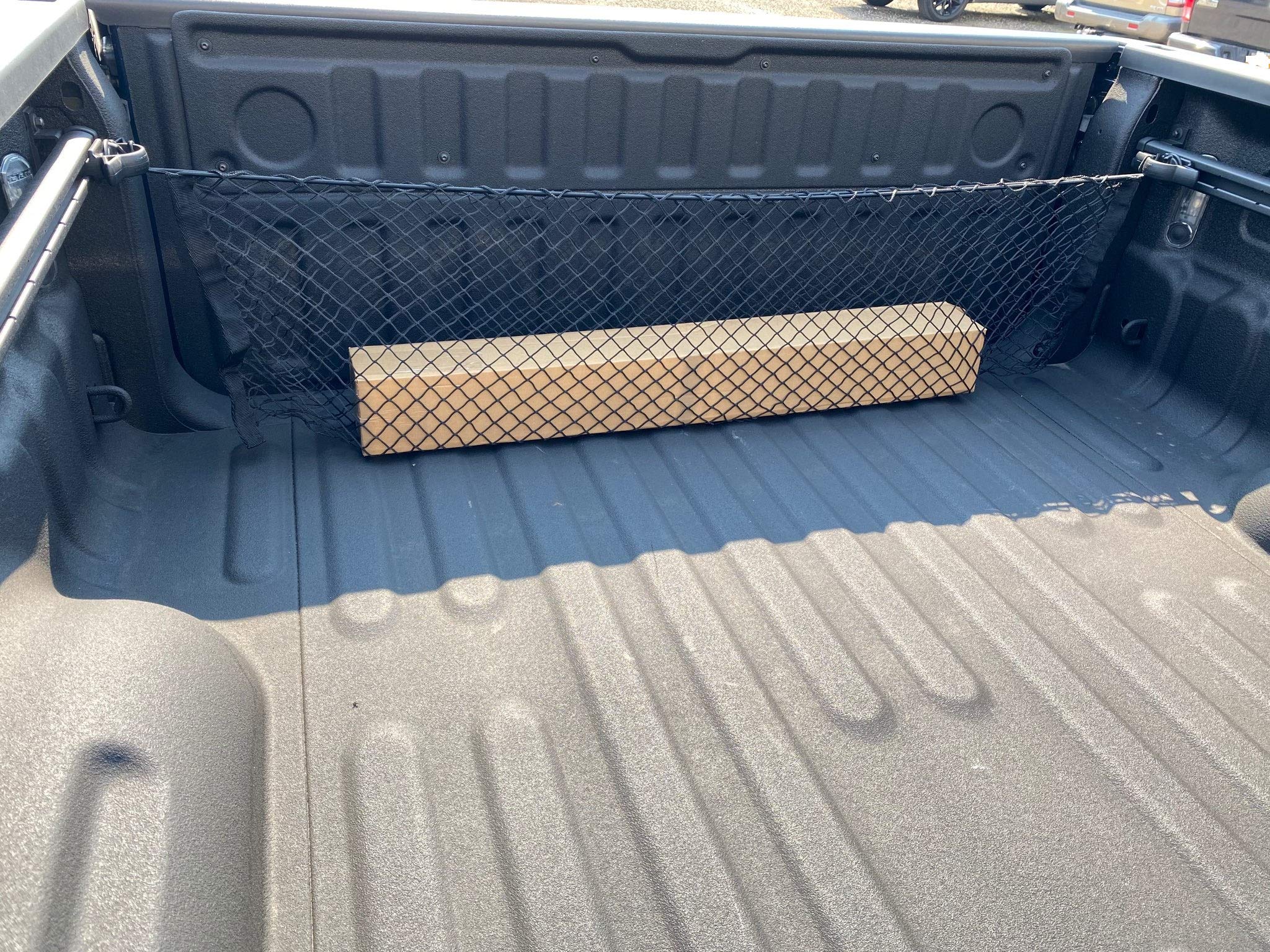 Truck Bed Envelope Style Trunk Mesh Cargo Net for Dodge Ram 1500 2019-2024 - Car Accessories - Premium Truck Bed Organizer - Car