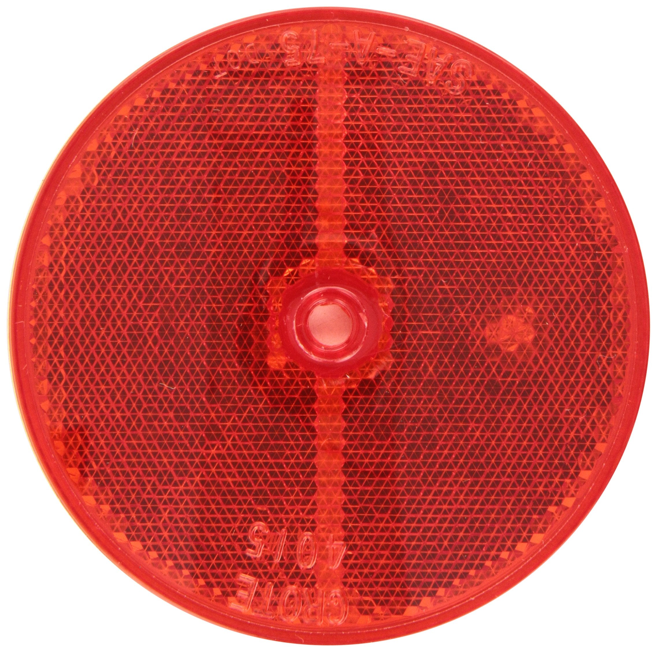 Grote 40152 Red Sealed Center-Mount Reflector