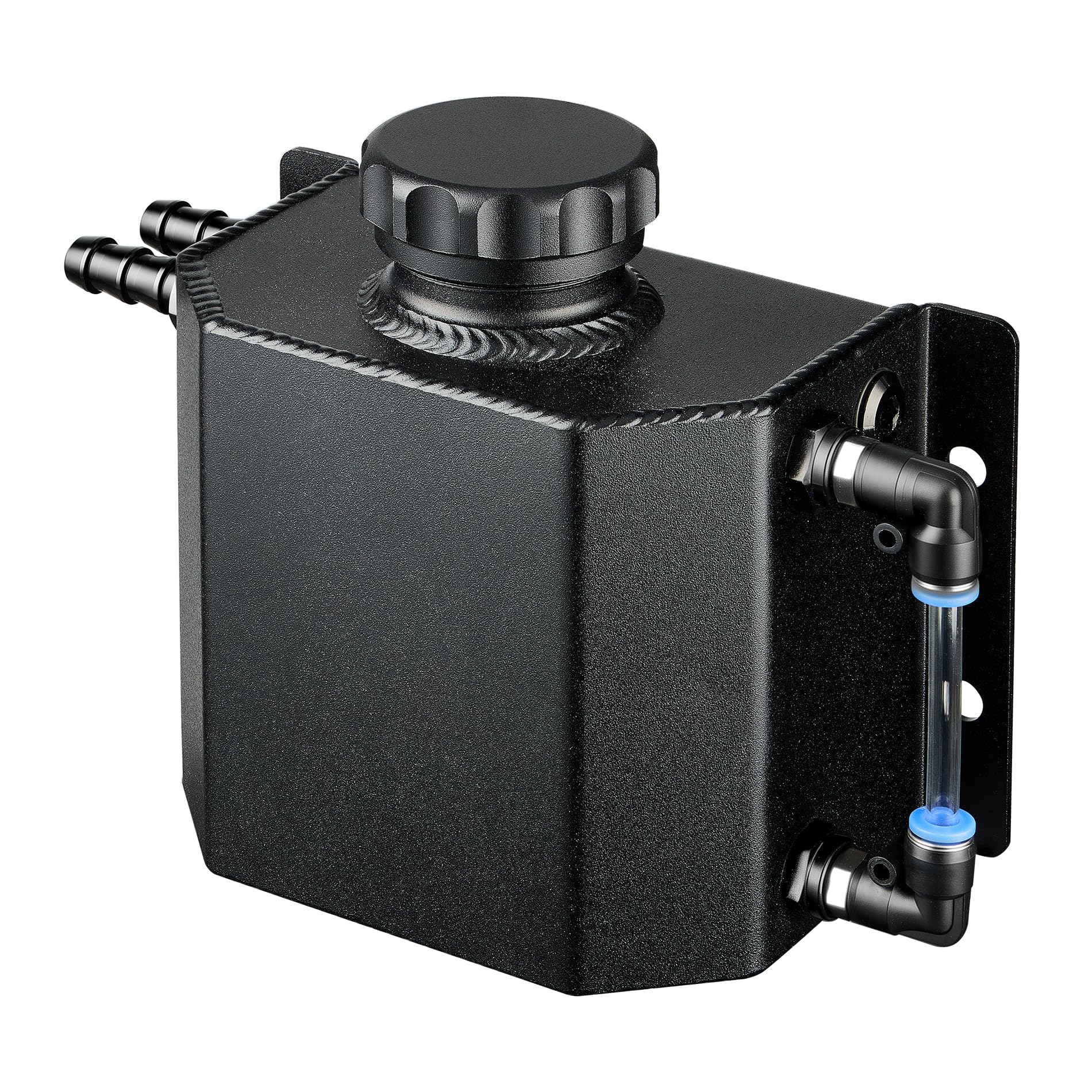 Evil Energy Overflow Tank,Coolant Radiator Tank,Reservoir Expansion,Universal 1L Aluminum…