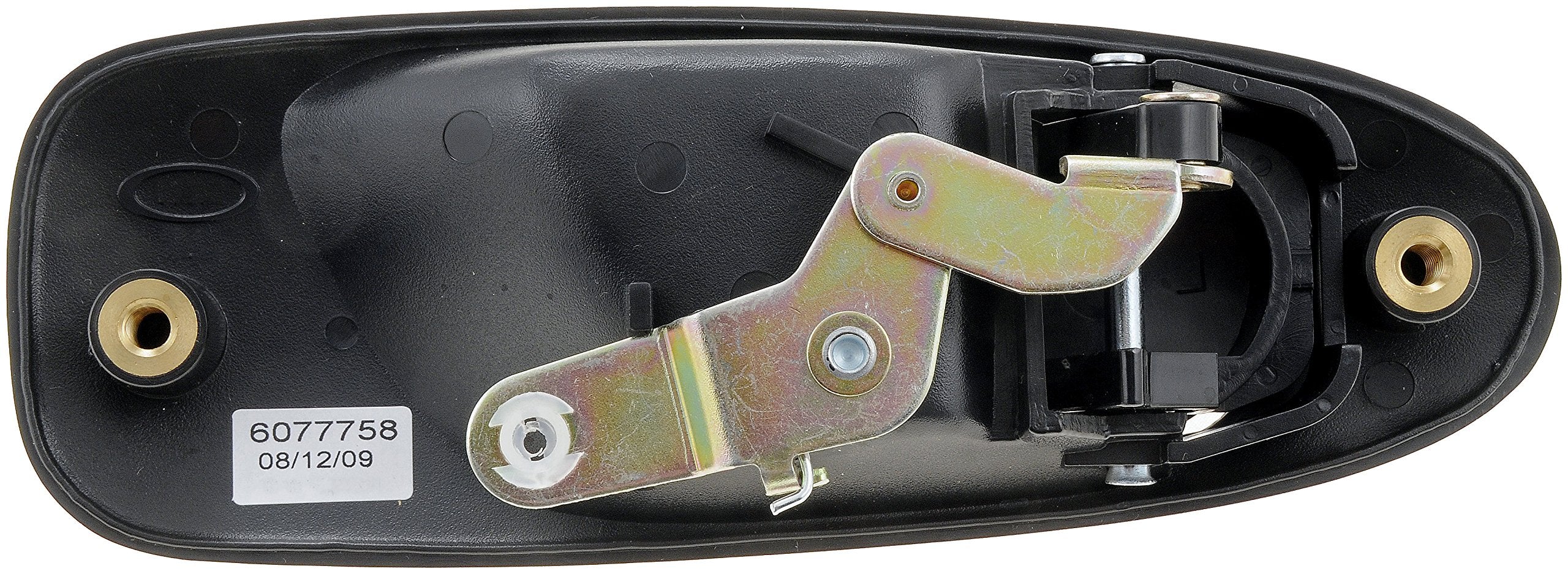 Dorman 77758 Rear Driver Side Exterior Door Handle Compatible With Select Honda Models, Smooth Black