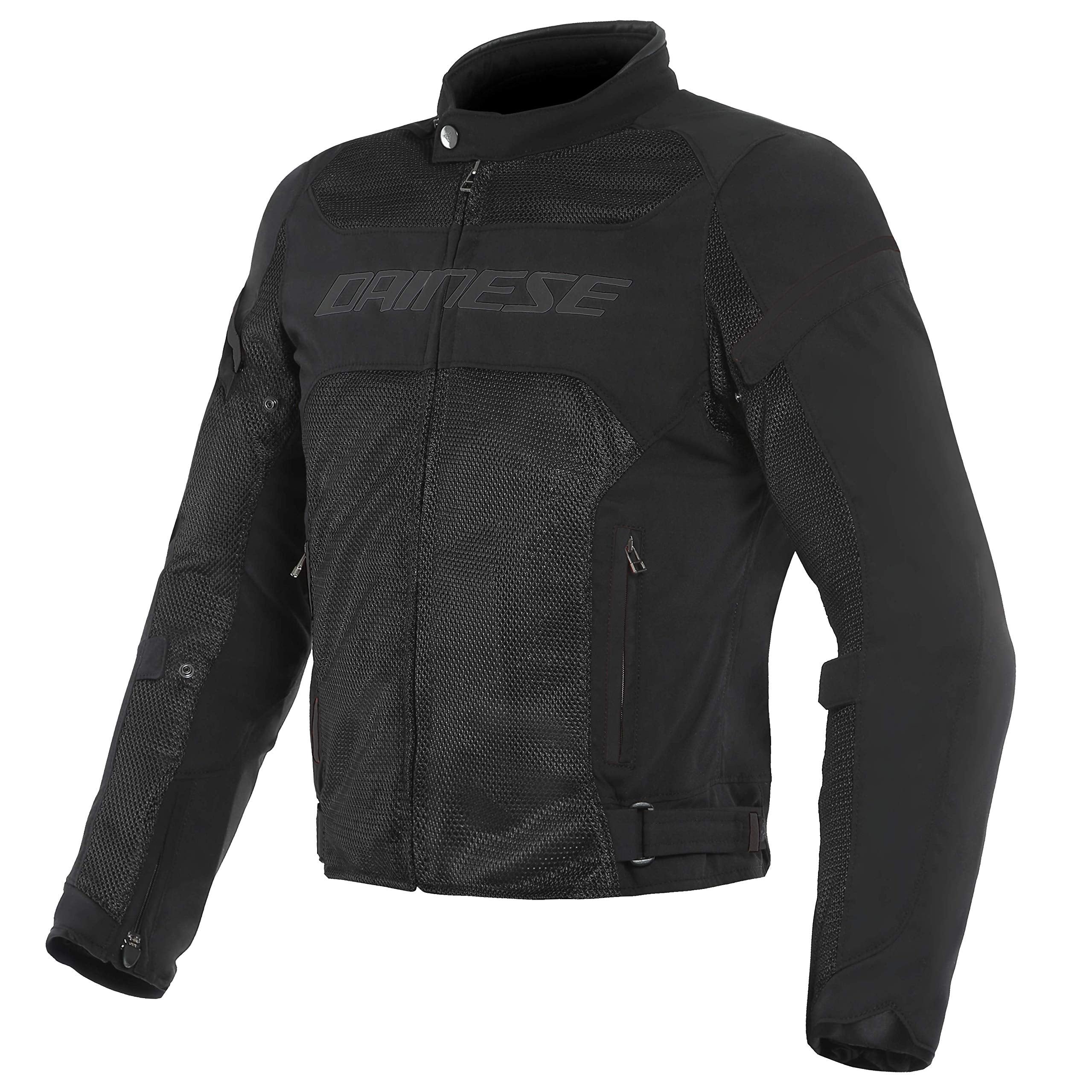 Dainese Air Frame D1 Tex Men'S Street Motorcycle Jackets - Black/Black/Black / 50