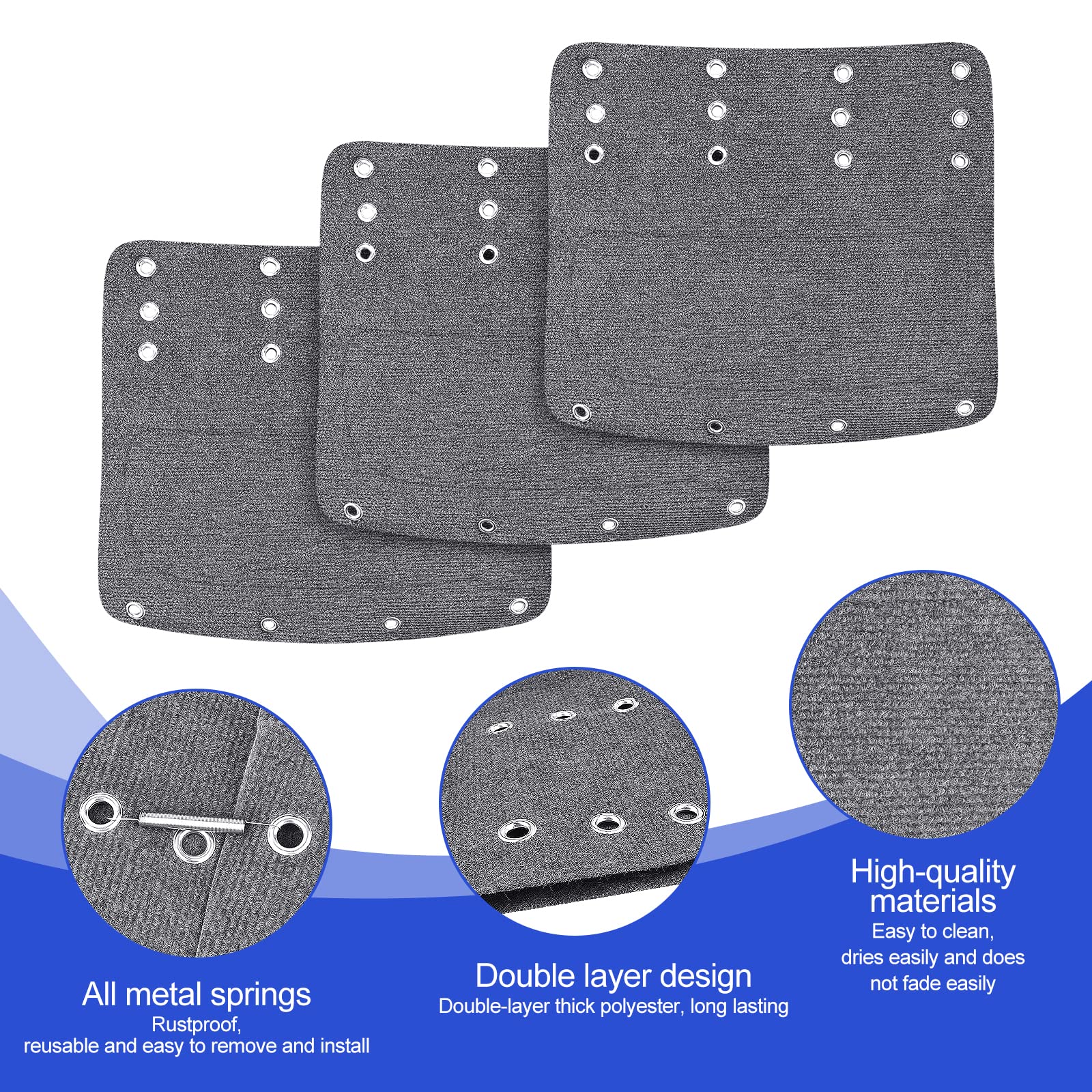 Ristow Rv Step Covers 3 Pack 22 Inch Rv Step Rug With Install Hooks Fit 8-11'' Camper Step Cover Rv Stair Covers Ideal For Wide