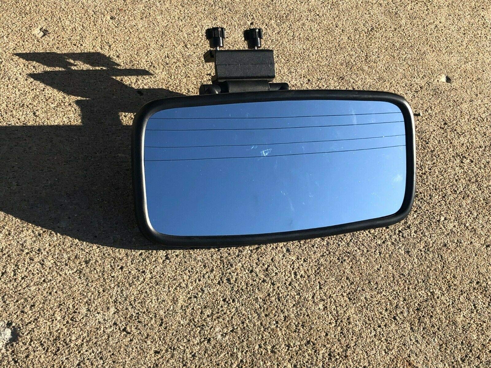 Heavy Duty 7''X14'' Rearview Mirror W/Adj Square Bracket For Boat Skiing Wakeboard