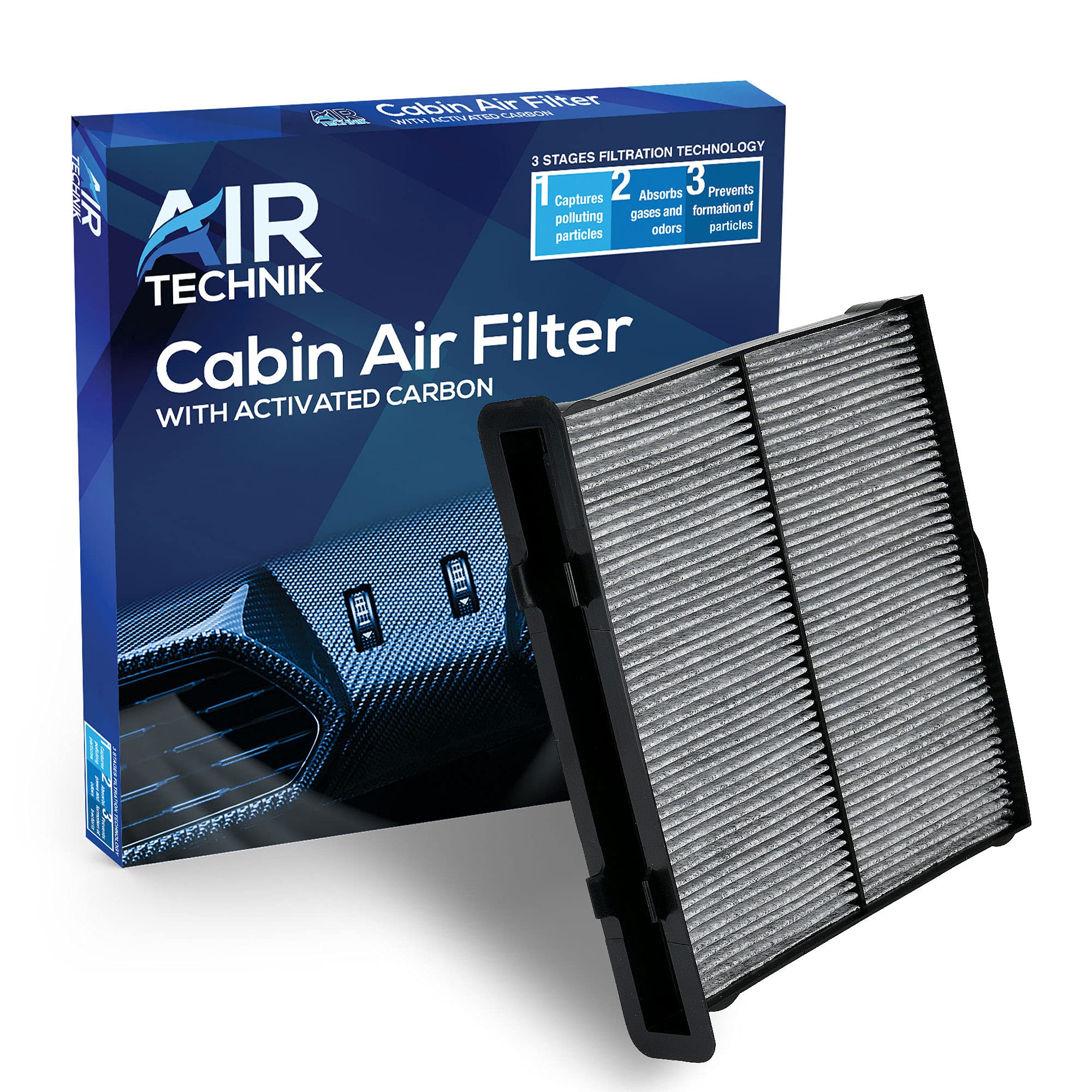 Airtechnik 72880Fl000 Cabin Air Filter W/Activated Carbon | Fits Subaru Forester 2019-2024, Wrx 2022-2024