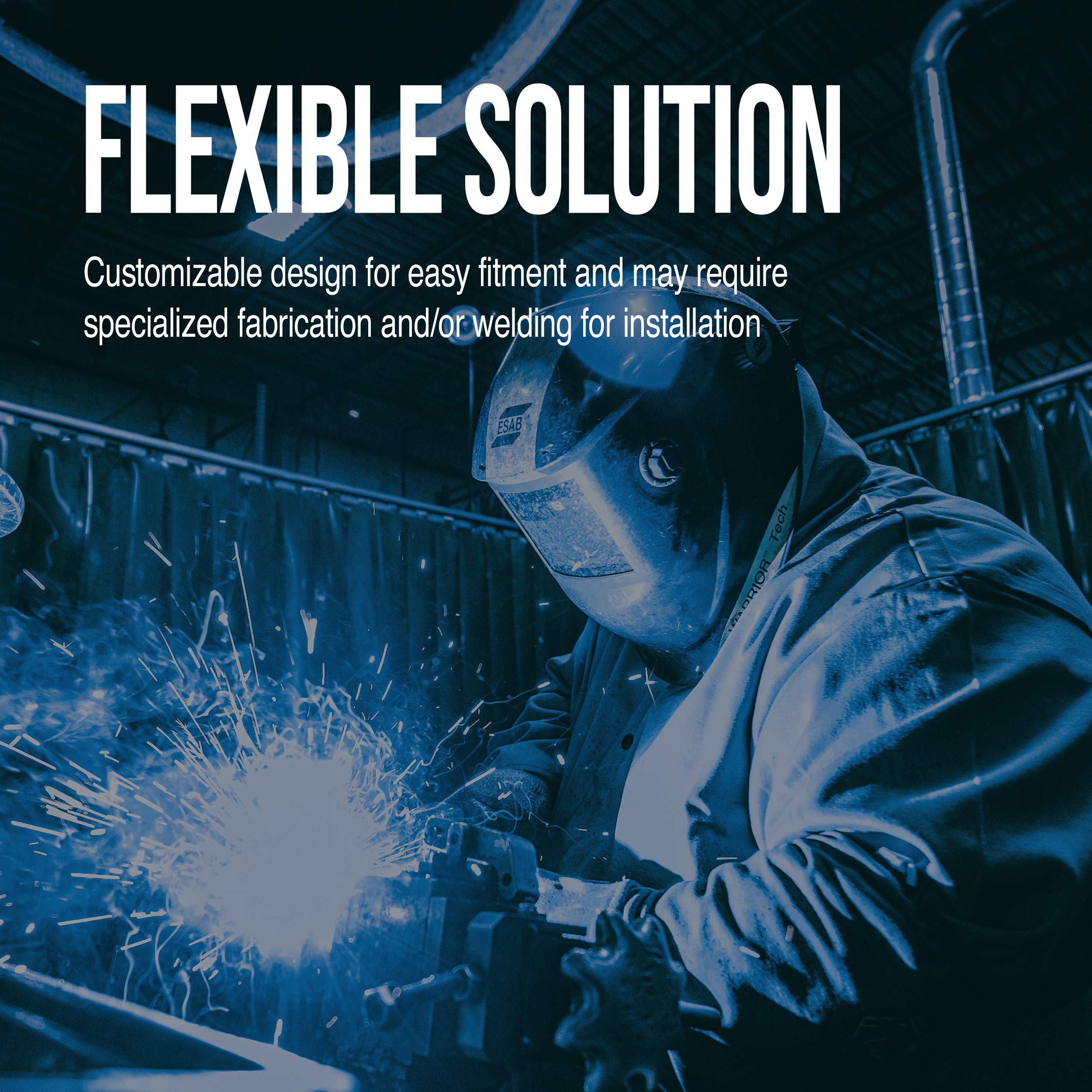 Walker Exhaust Pro-Fit 17886 Universal Exhaust Muffler 2 Inlet (Inside) 2 Outlet (Inside)