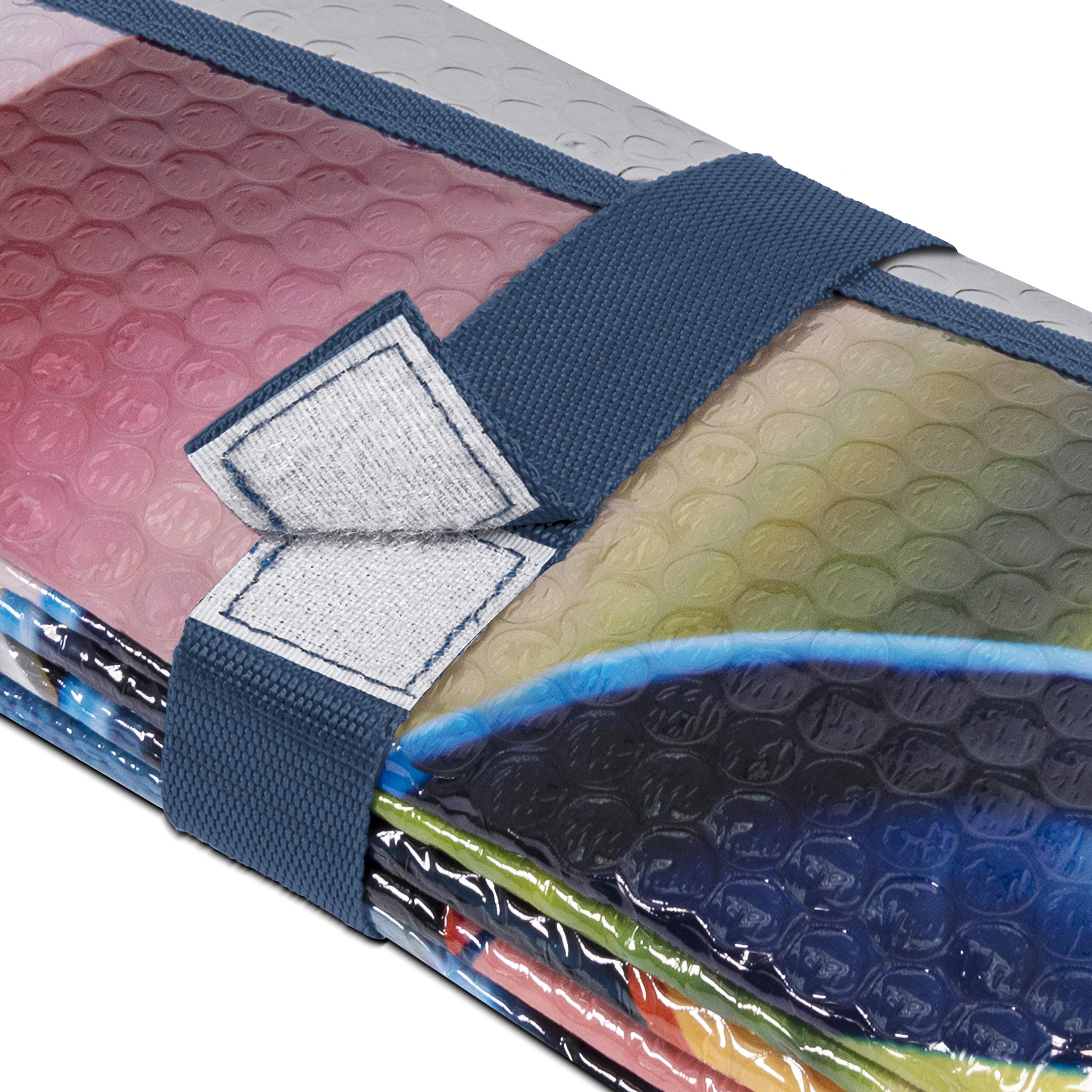 Bdk Looney Tunes Road Trip Windshield Sun Shade - 58 X 27 In, Double Bubble Design, Uv Blocker - Keeps Your Vehicle Cool, Accord